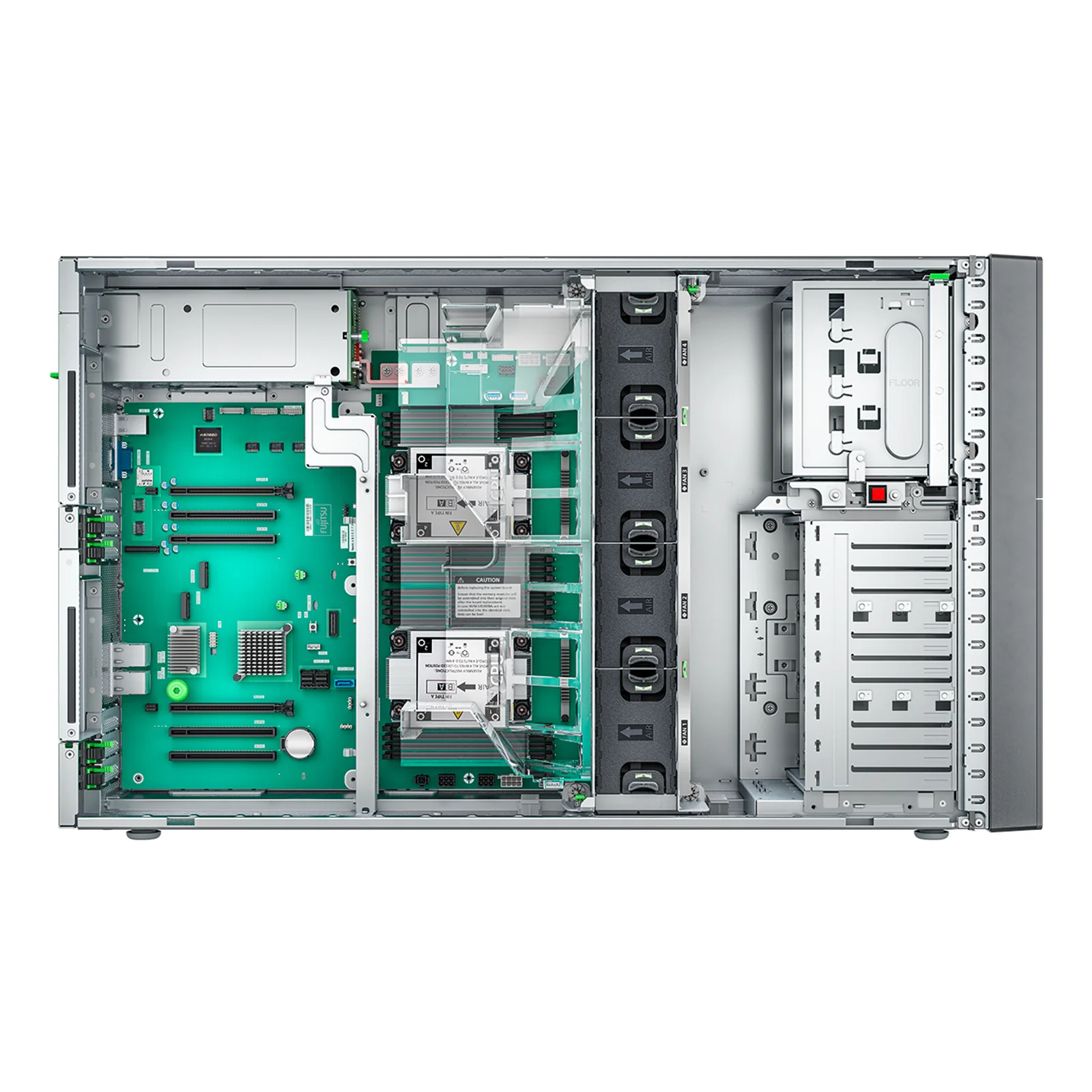 Fujitsu PRIMERGY TX2550 M7 serveur Tower Intel® Xeon® Gold 5415+ 2,9 GHz 32 Go DDR5-SDRAM 900 W