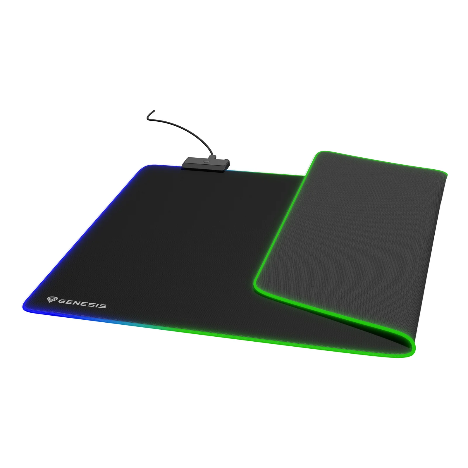 GENESIS Boron 500 XXL RGB Tapis de souris de jeu Noir