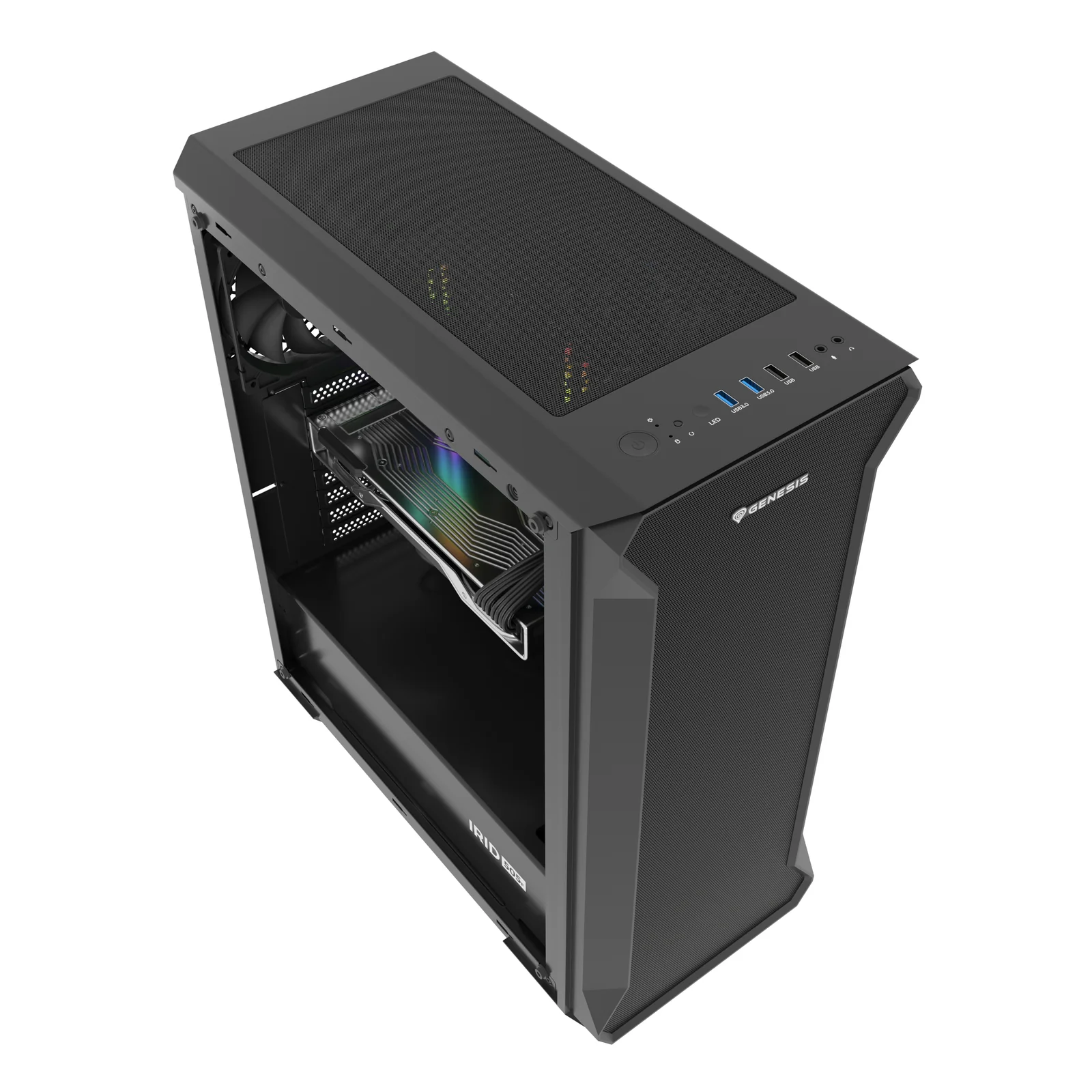 GENESIS Irid 505F Midi Tower Noir