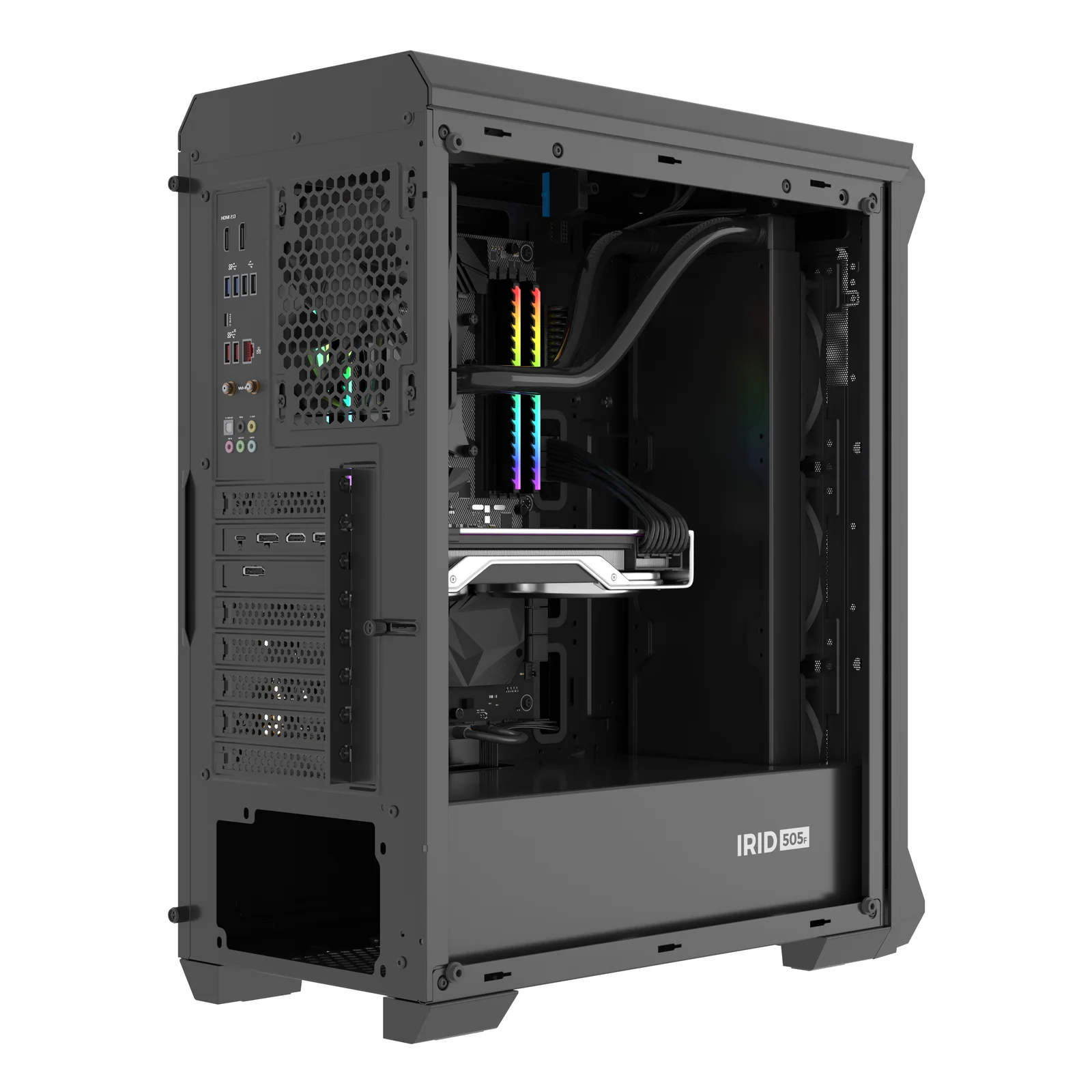 GENESIS Irid 505F Midi Tower Noir