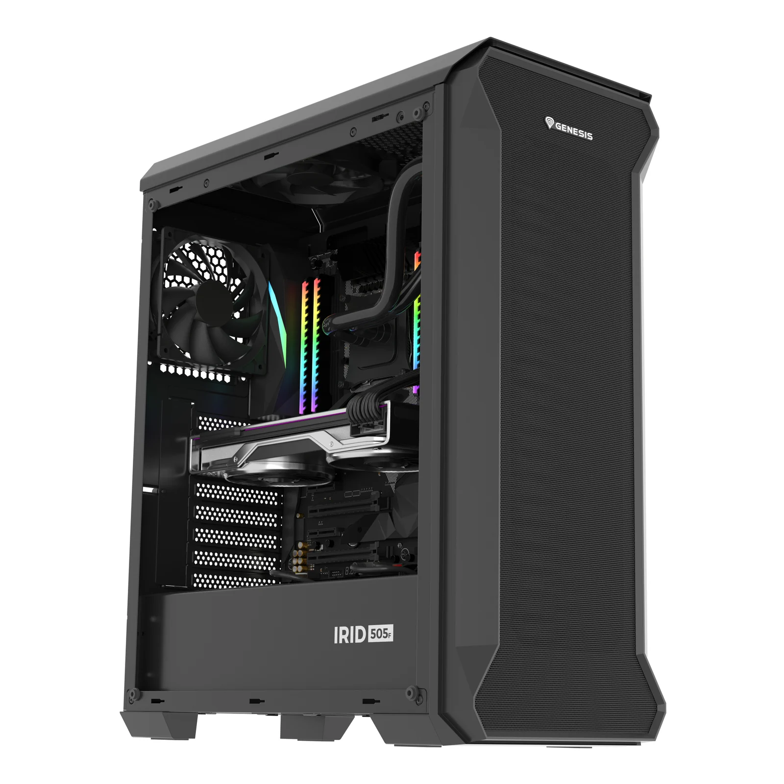 GENESIS Irid 505F Midi Tower Noir