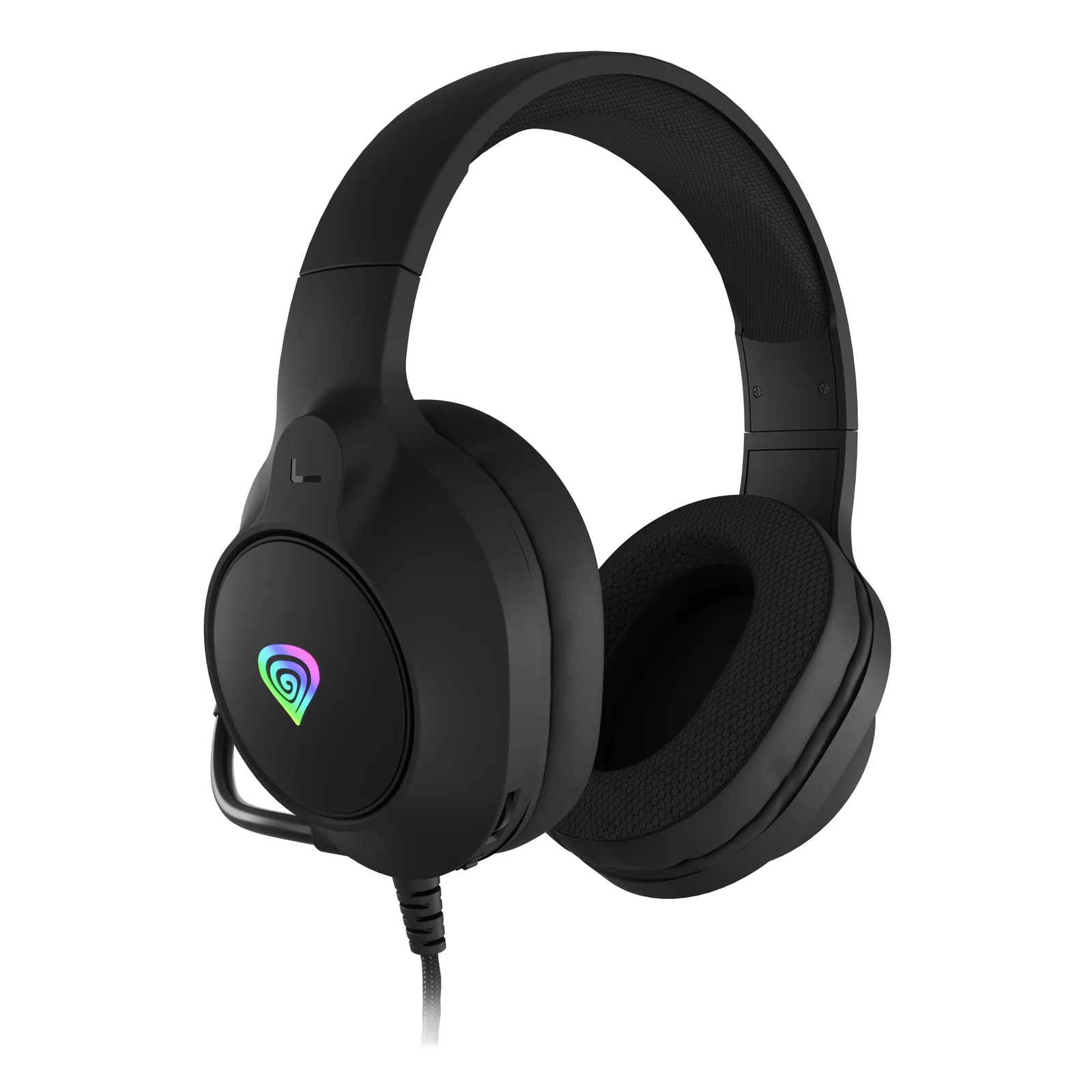 GENESIS NEON 213 Casque Avec fil À la main Appels/Musique USB Type-A Noir