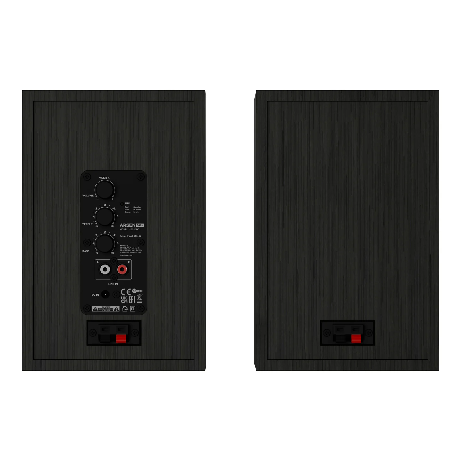 GENESIS NGS-2343 haut-parleur Noir Avec fil &sans fil 20 W
