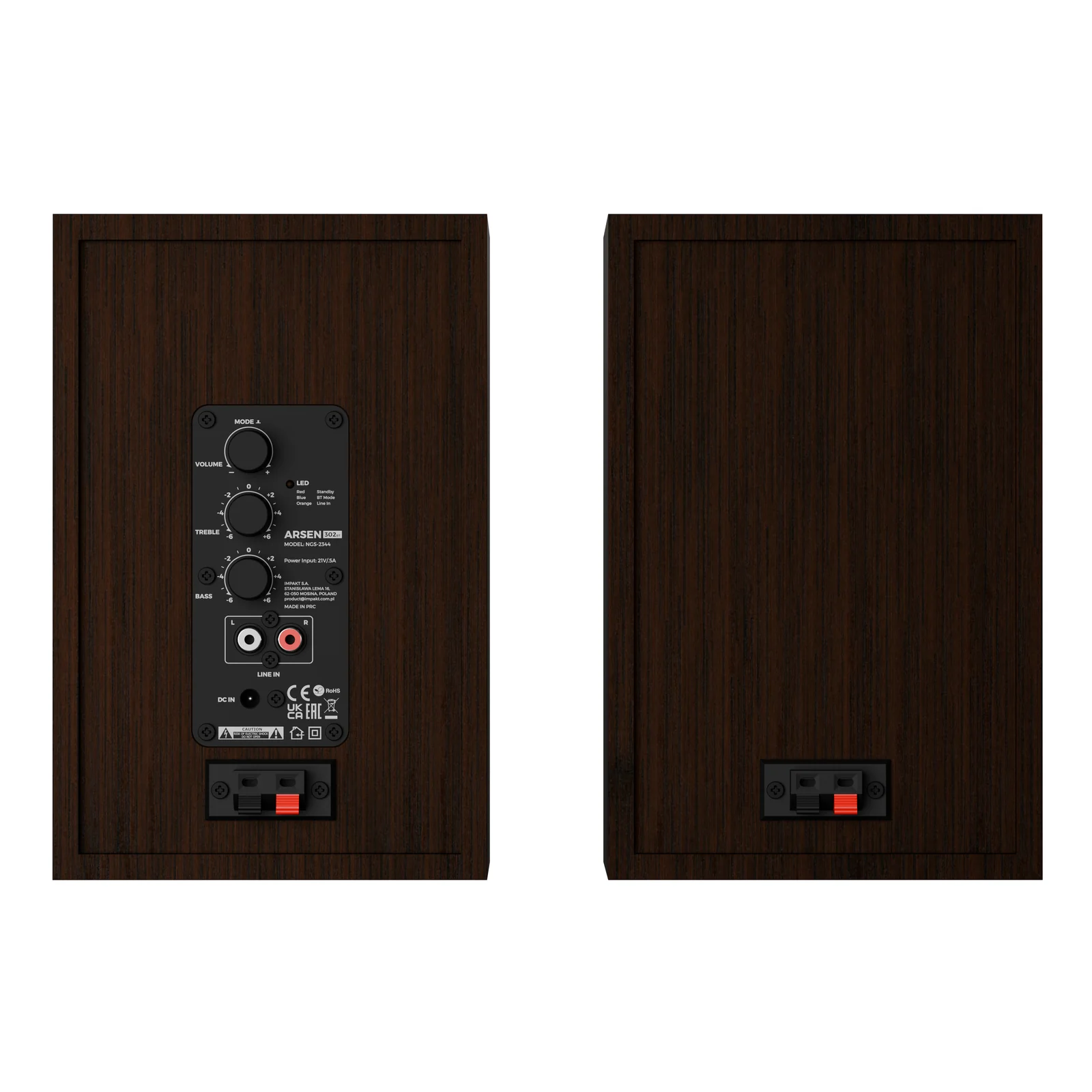 GENESIS NGS-2344 haut-parleur Marron Avec fil &sans fil 20 W
