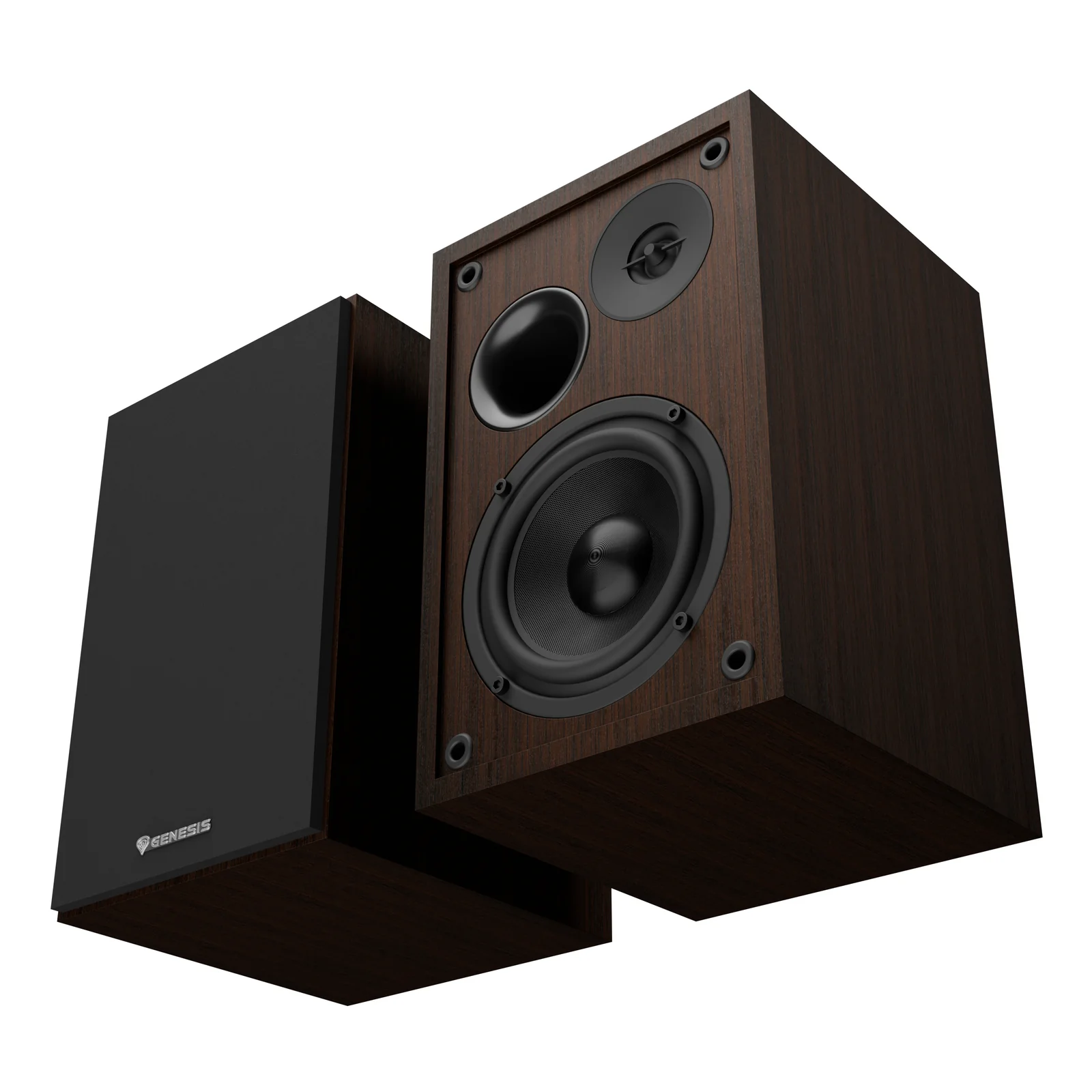 GENESIS NGS-2344 haut-parleur Marron Avec fil &sans fil 20 W