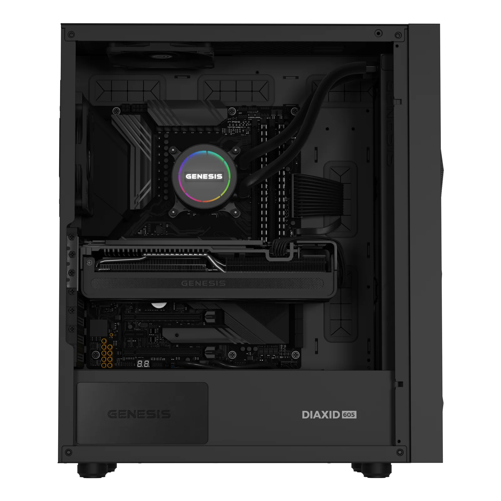GENESIS NLG-2320 système de refroidissement d’ordinateur Processeur Refroidisseur de liquide tout-en-un Noir