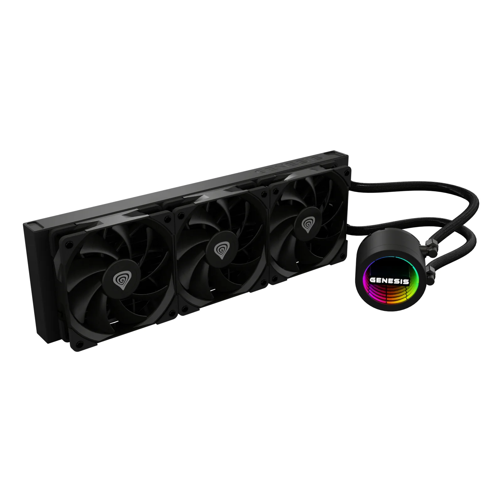 GENESIS NLG-2320 système de refroidissement d’ordinateur Processeur Refroidisseur de liquide tout-en-un Noir