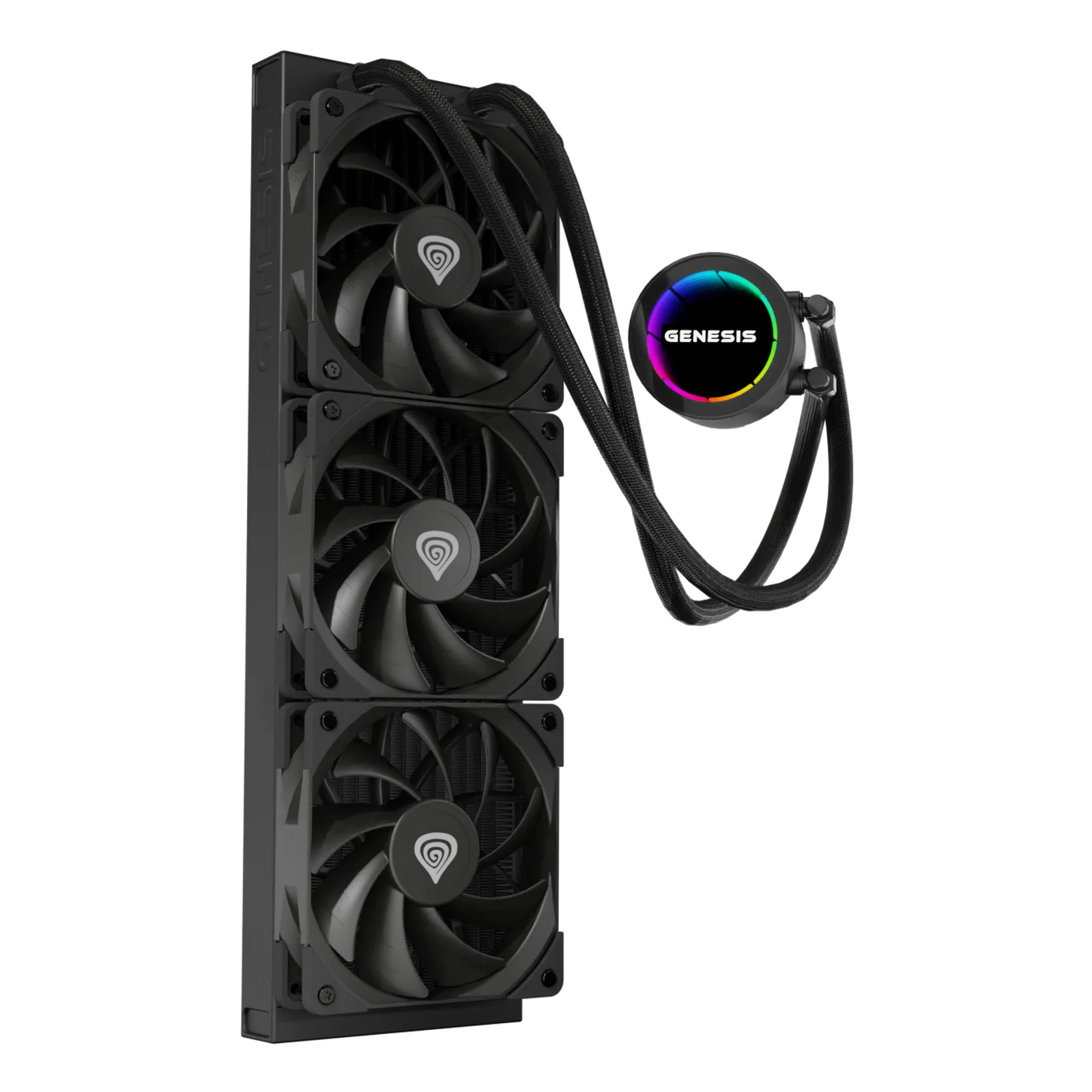 GENESIS NLG-2320 système de refroidissement d’ordinateur Processeur Refroidisseur de liquide tout-en-un Noir