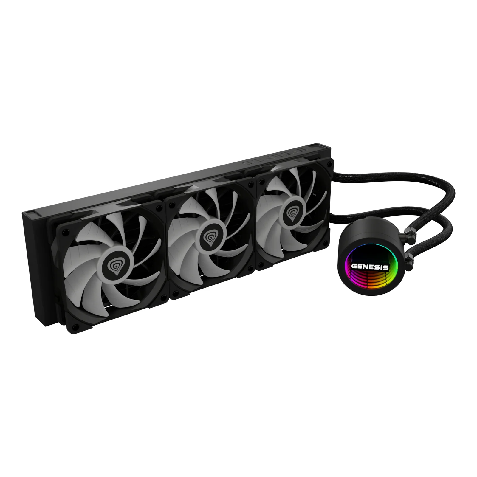 GENESIS NLG-2321 système de refroidissement d’ordinateur Processeur Refroidisseur de liquide tout-en-un Noir