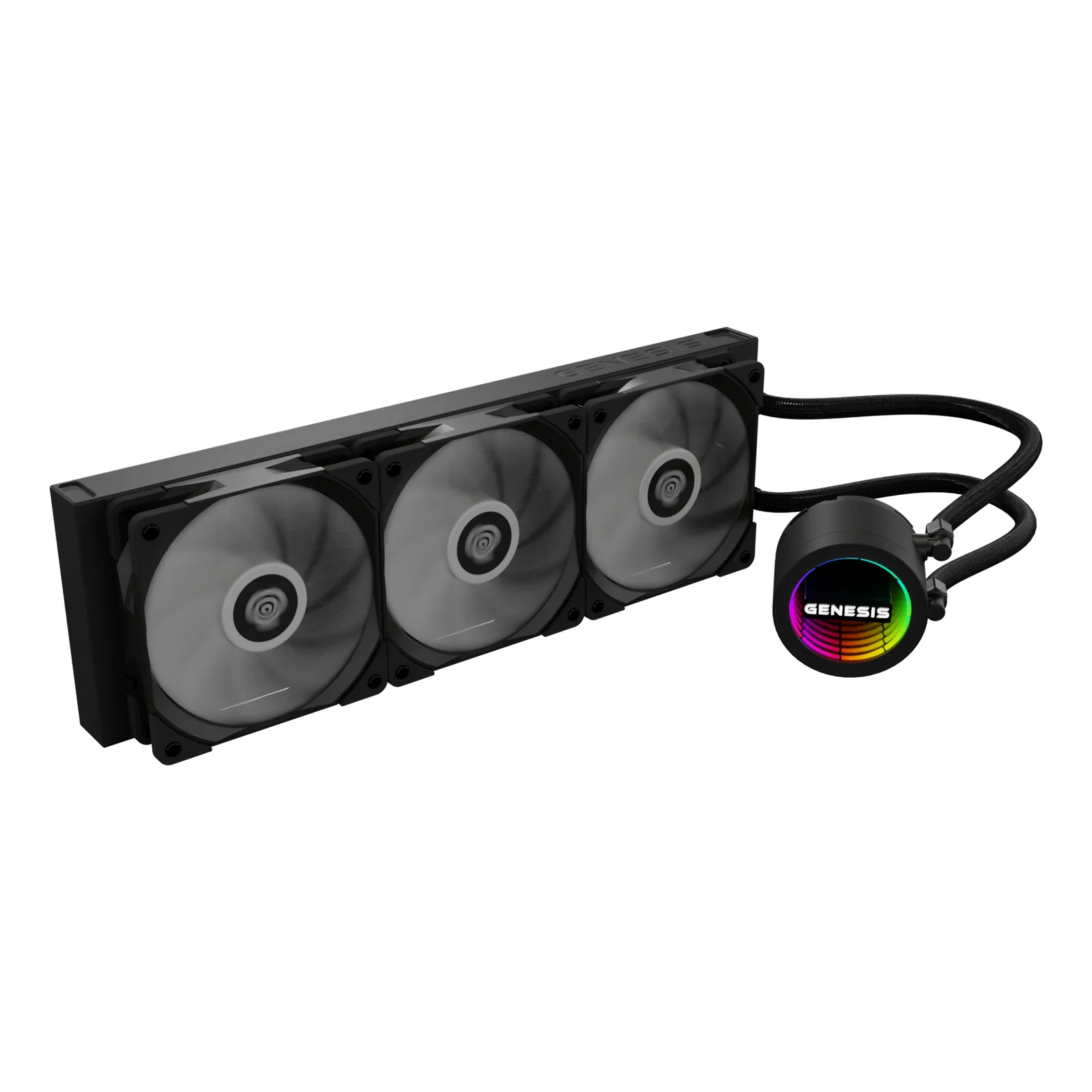 GENESIS NLG-2321 système de refroidissement d’ordinateur Processeur Refroidisseur de liquide tout-en-un Noir