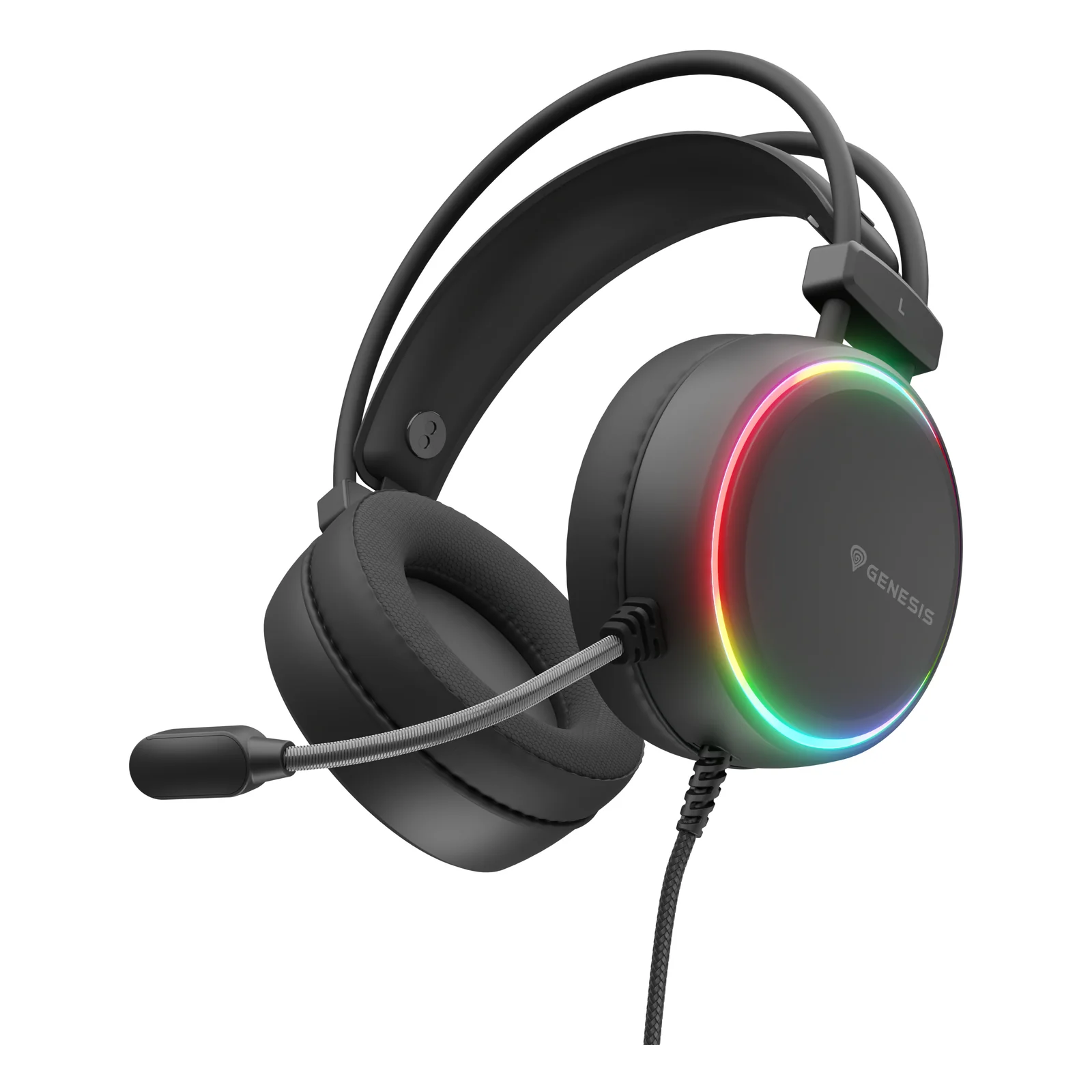 GENESIS NSG-2307 casque Avec fil Arceau Gaming USB Type-A Noir