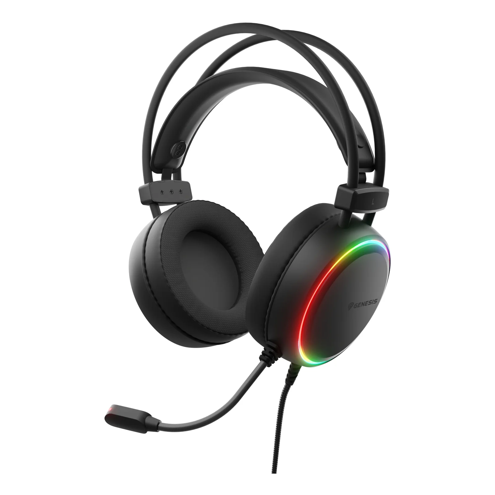 GENESIS NSG-2307 casque Avec fil Arceau Gaming USB Type-A Noir