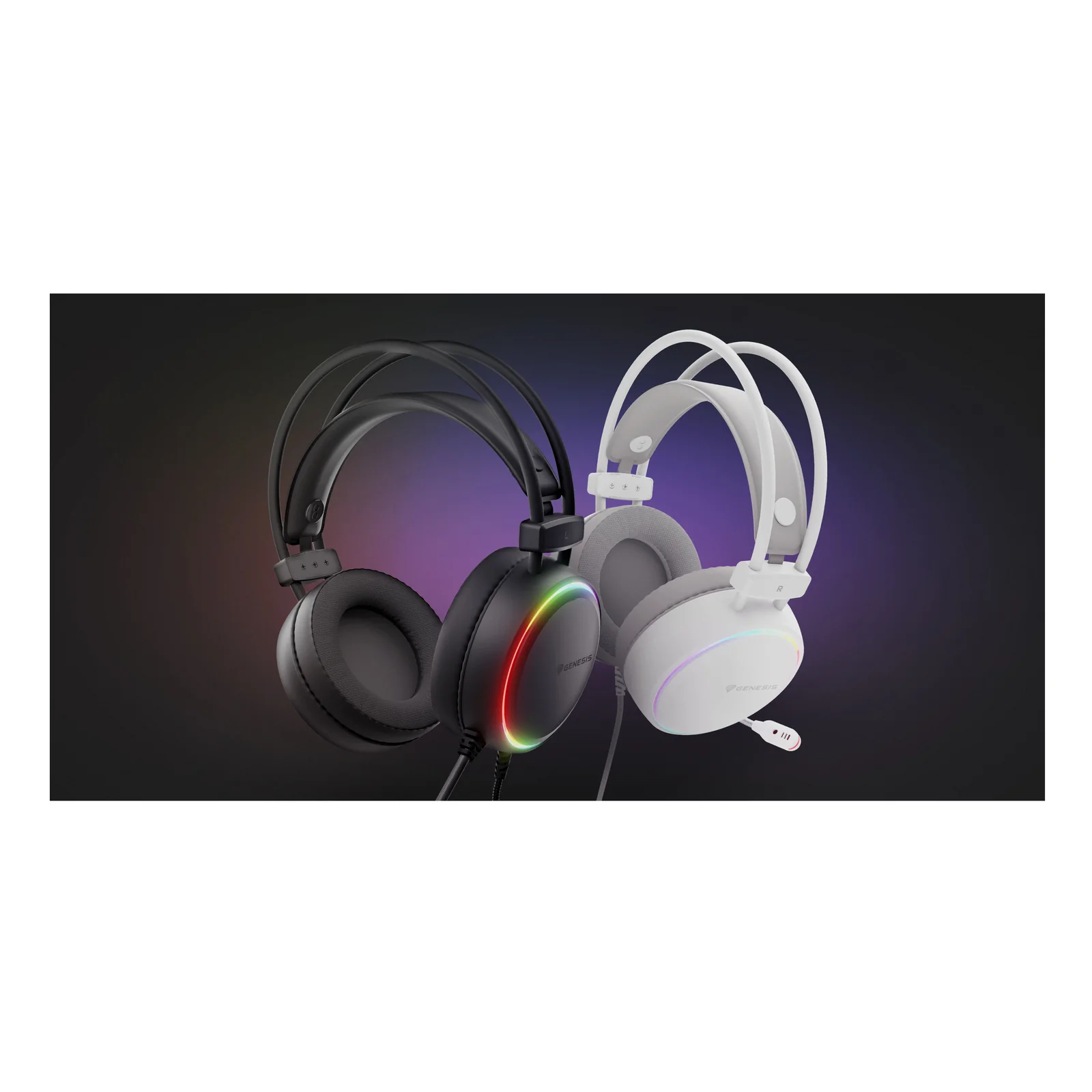 GENESIS NSG-2307 casque Avec fil Arceau Gaming USB Type-A Noir