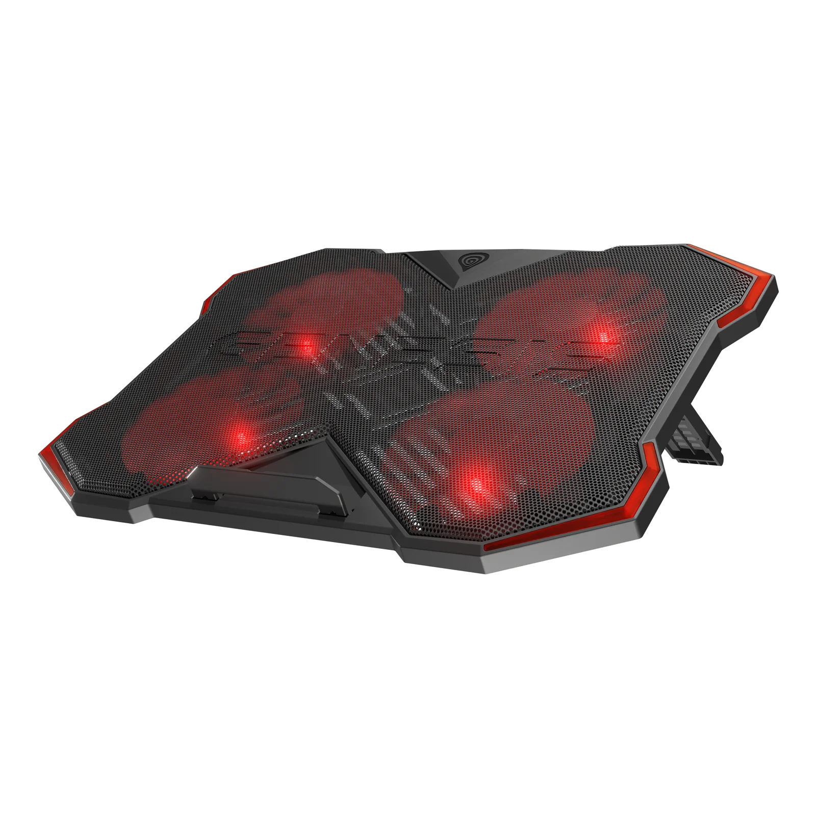 GENESIS Oxid 260 système de refroidissement pour ordinateurs portables 43,9 cm (17.3") 1010 tr/min Noir, Rouge