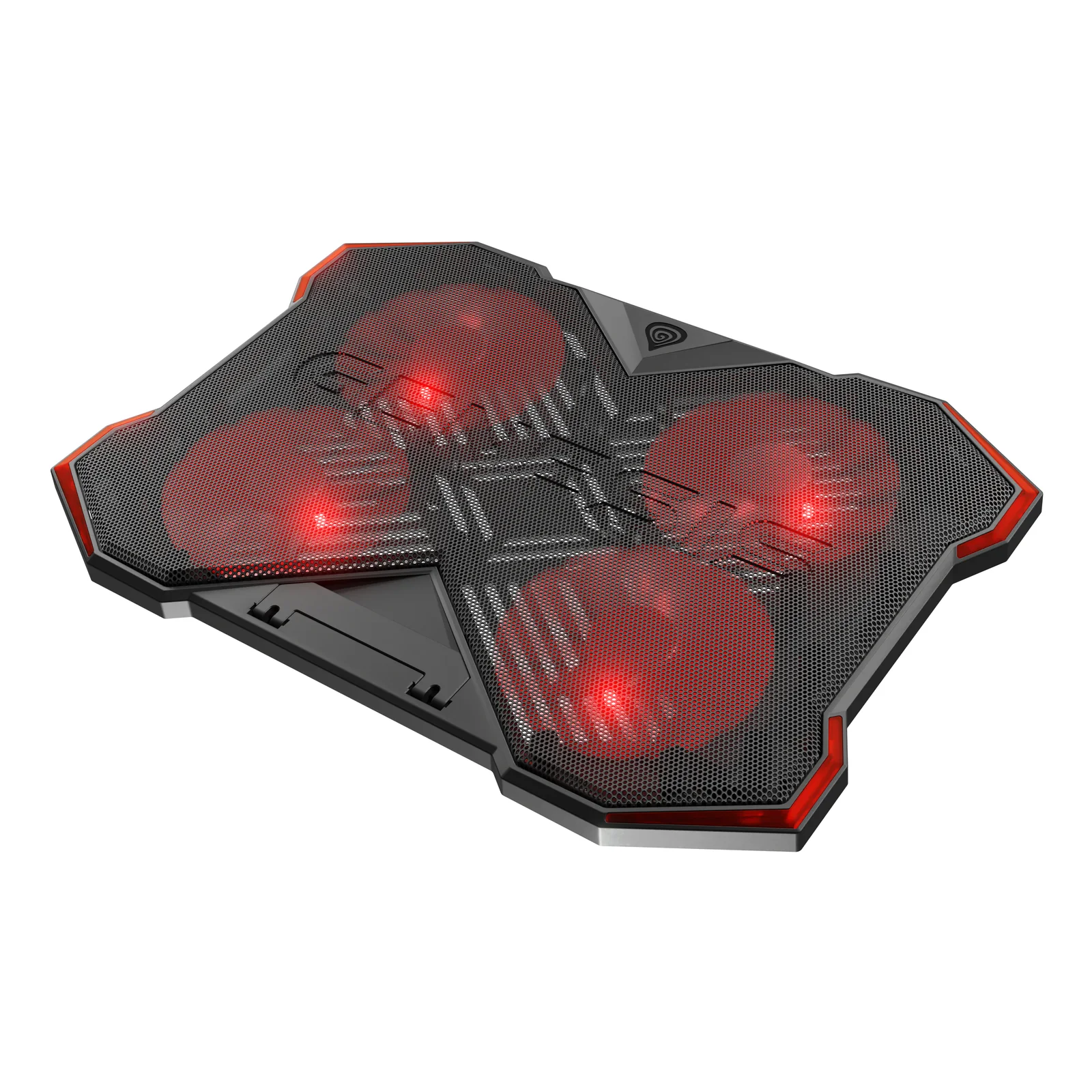 GENESIS Oxid 260 système de refroidissement pour ordinateurs portables 43,9 cm (17.3") 1010 tr/min Noir, Rouge
