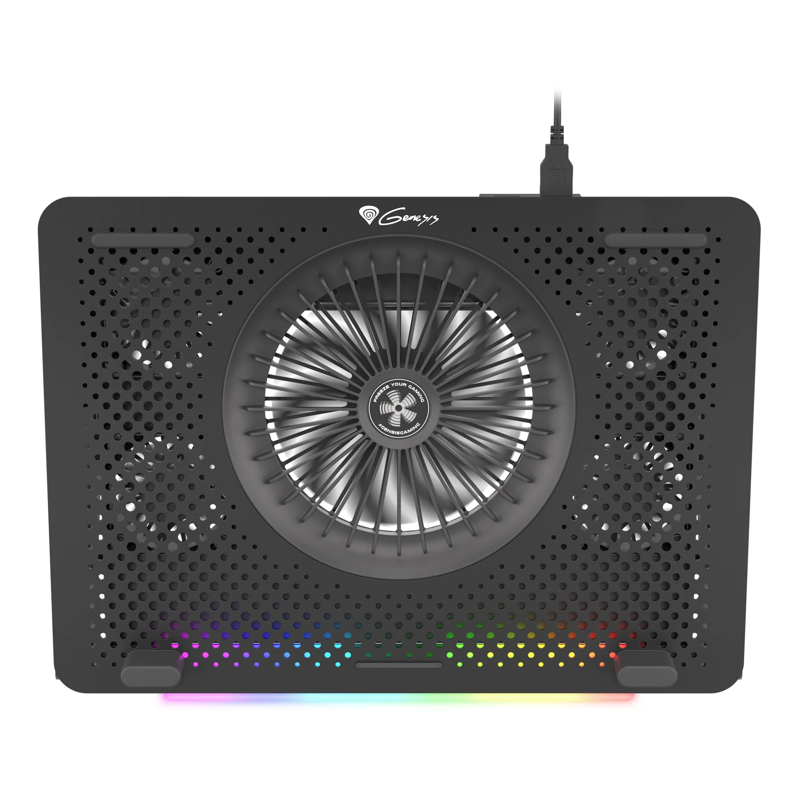 GENESIS Oxid 450 système de refroidissement pour ordinateurs portables 39,6 cm (15.6") 2400 tr/min Noir