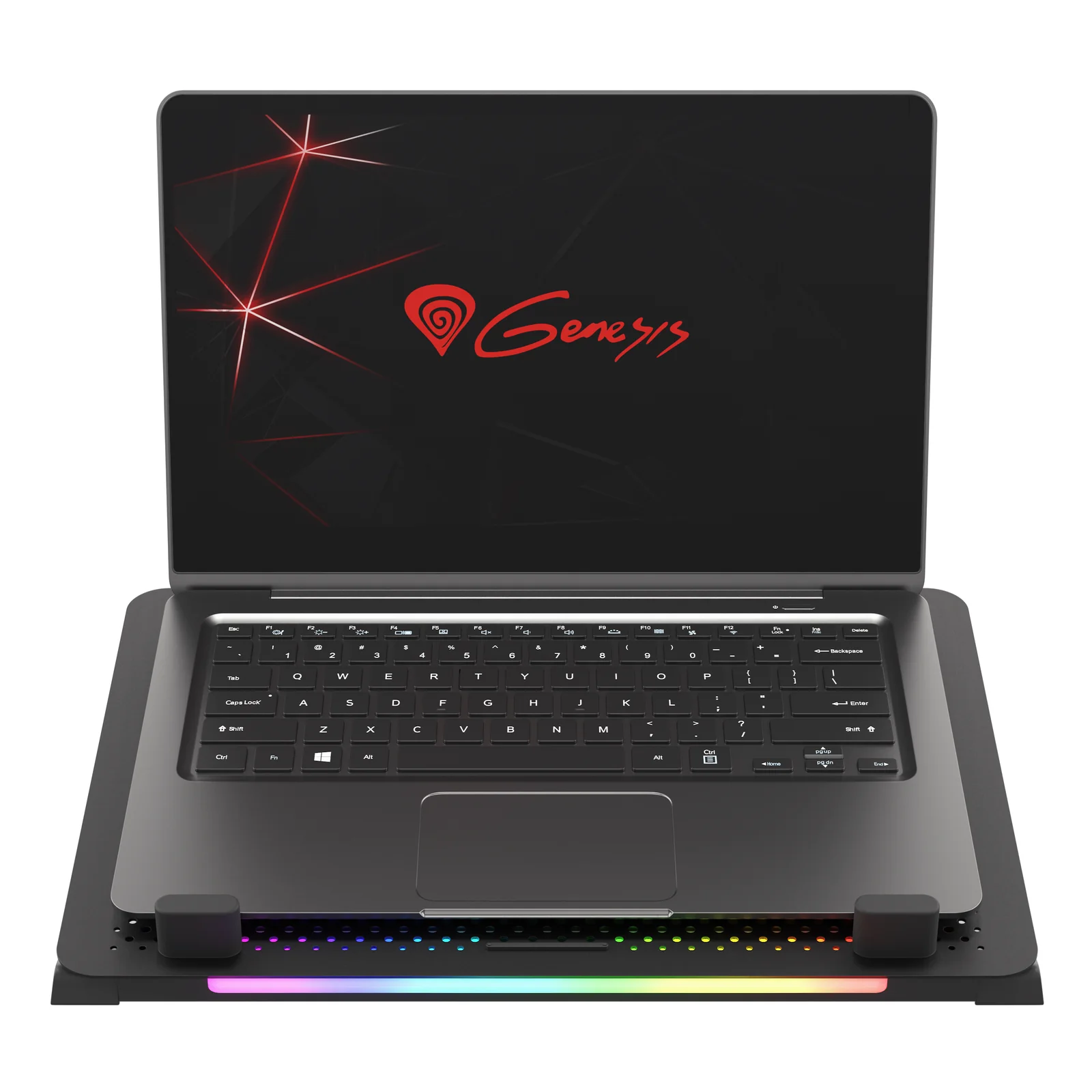 GENESIS Oxid 450 système de refroidissement pour ordinateurs portables 39,6 cm (15.6") 2400 tr/min Noir