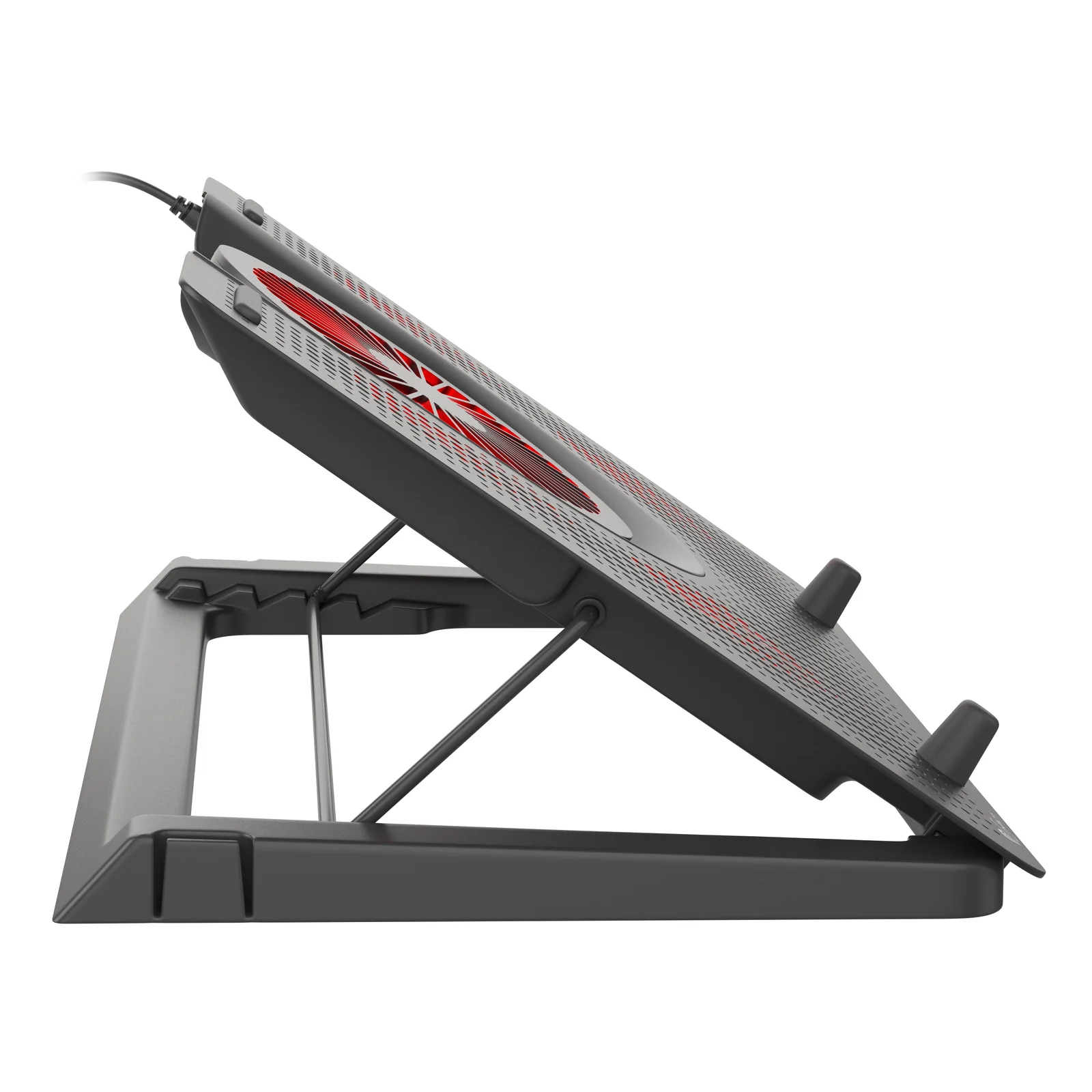 GENESIS Oxid 550 système de refroidissement pour ordinateurs portables 43,9 cm (17.3") 2800 tr/min Noir