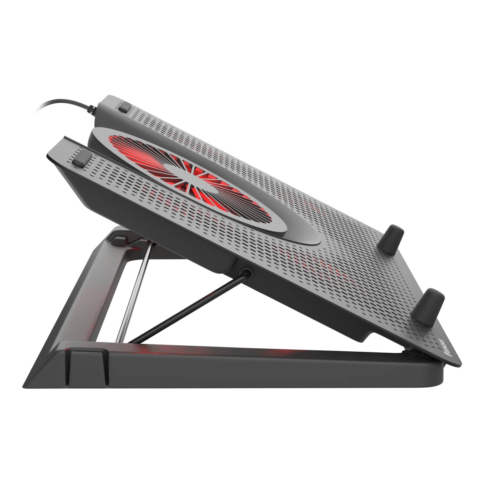 GENESIS Oxid 550 système de refroidissement pour ordinateurs portables 43,9 cm (17.3") 2800 tr/min Noir