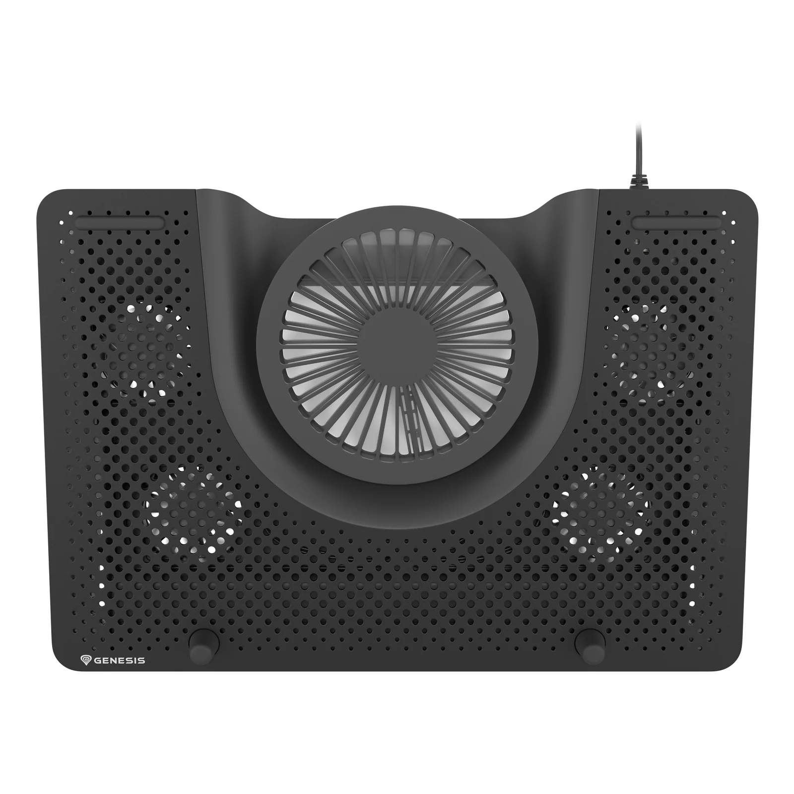 GENESIS Oxid 550 système de refroidissement pour ordinateurs portables 43,9 cm (17.3") 2800 tr/min Noir