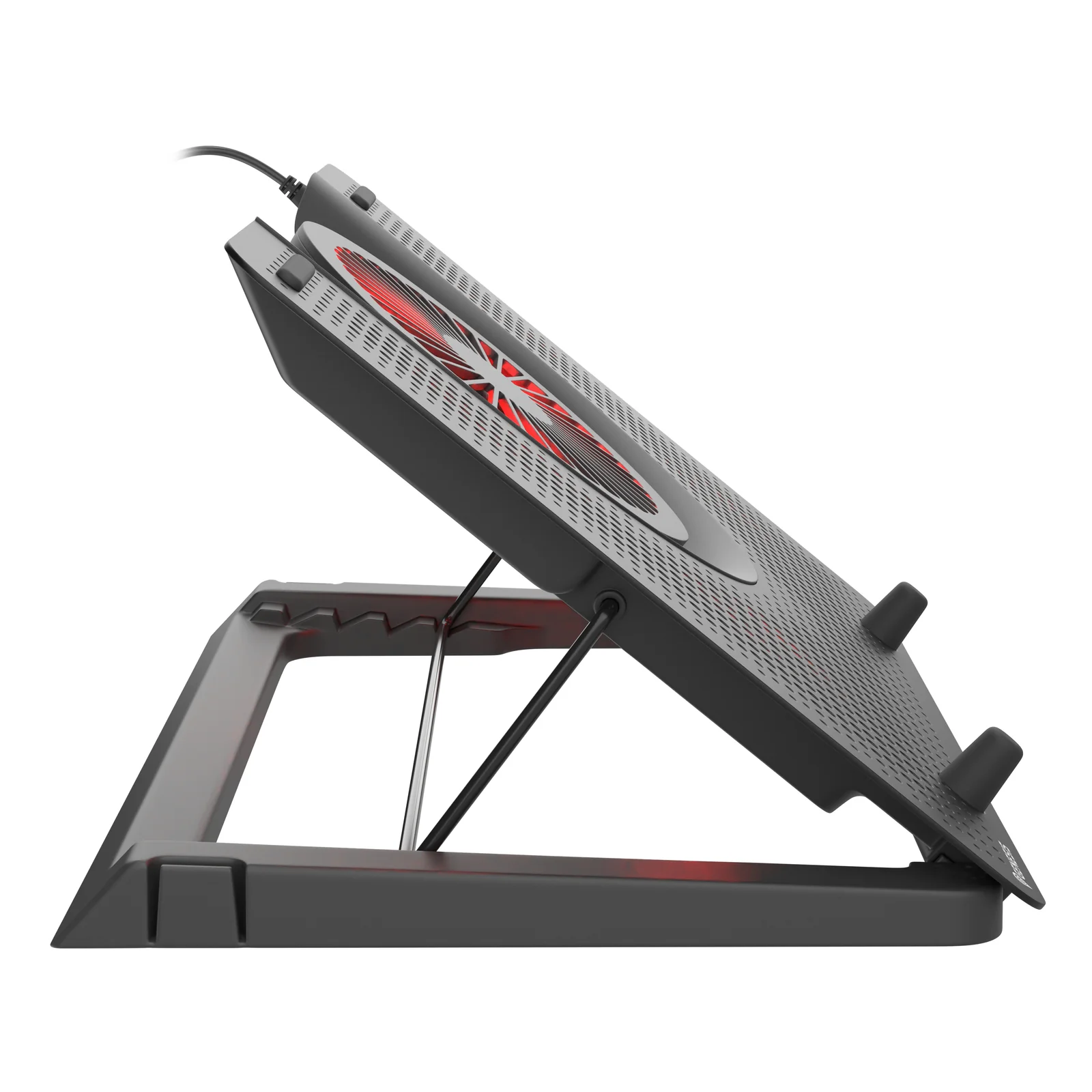 GENESIS Oxid 550 système de refroidissement pour ordinateurs portables 43,9 cm (17.3") 2800 tr/min Noir