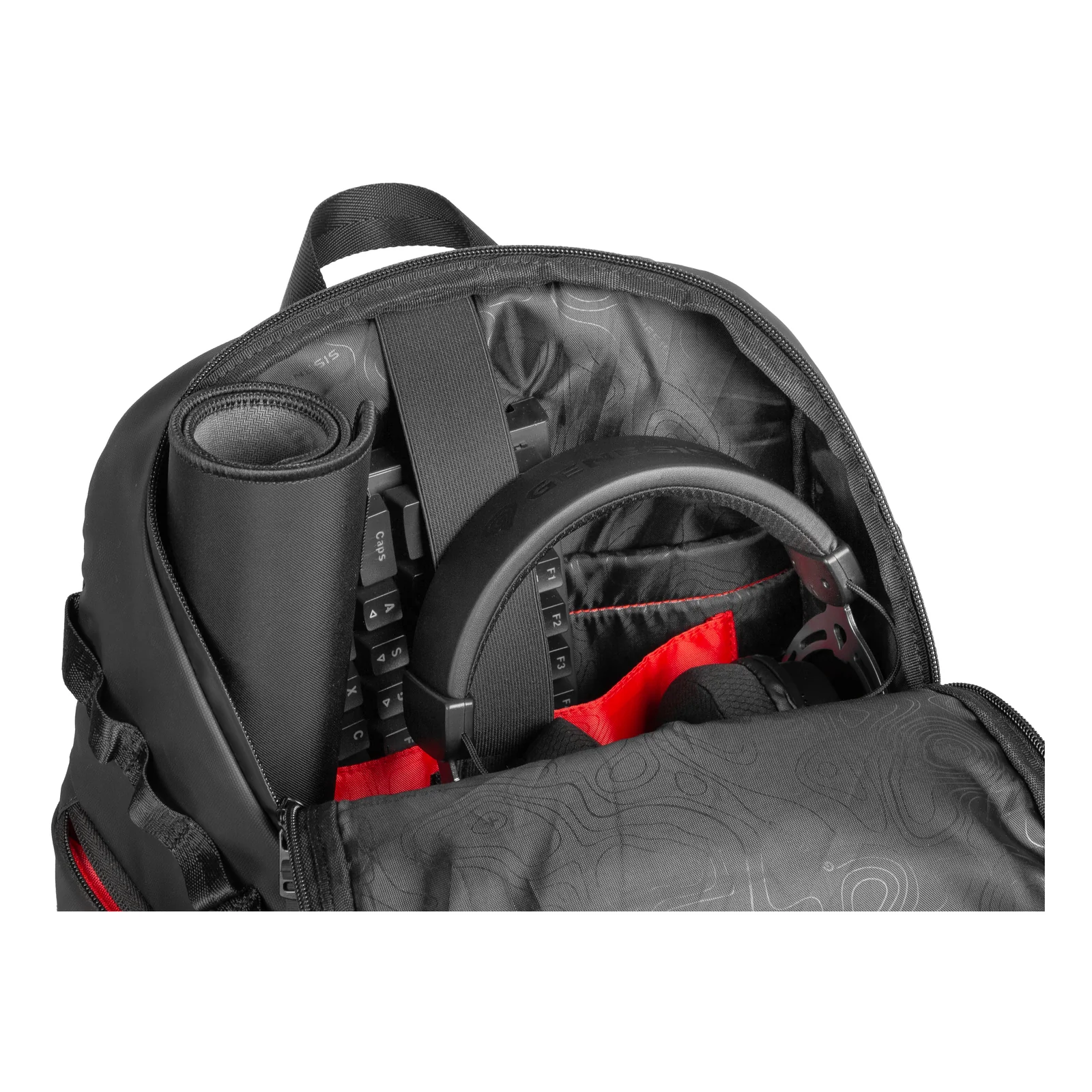 GENESIS Pallad 420 39,6 cm (15.6") Sac à dos Noir
