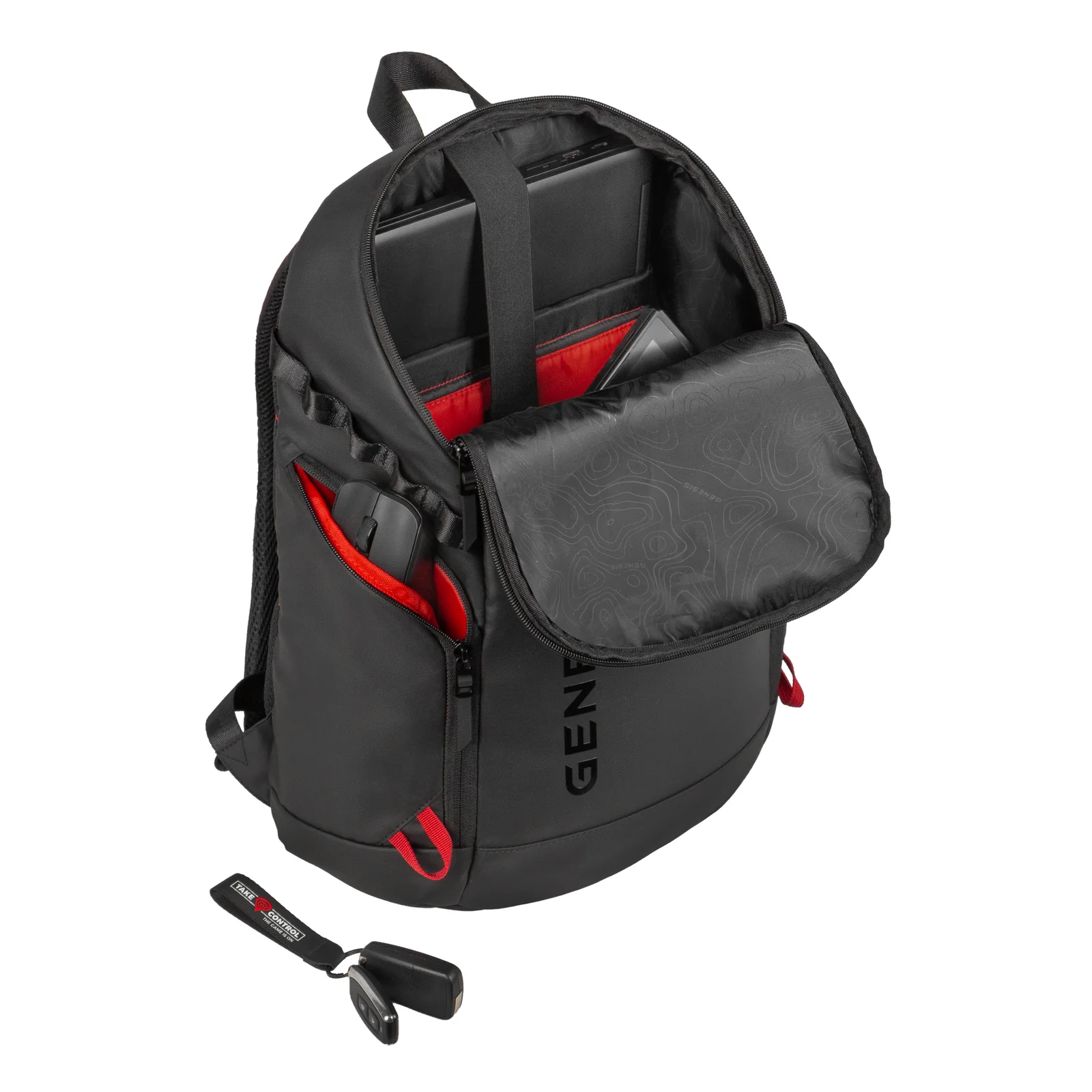 GENESIS Pallad 420 39,6 cm (15.6") Sac à dos Noir