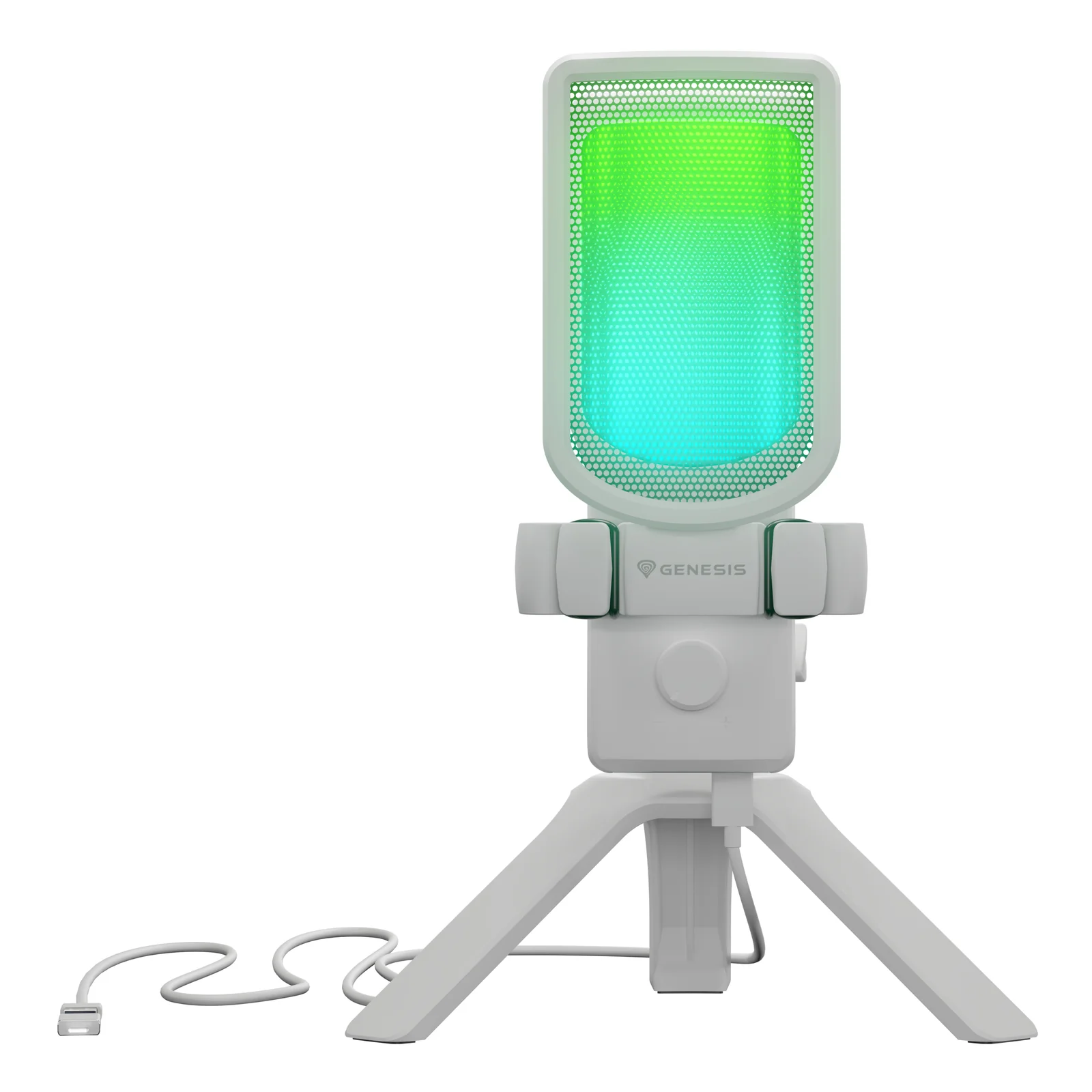 GENESIS Radium 250 Blanc Microphone de console de jeu