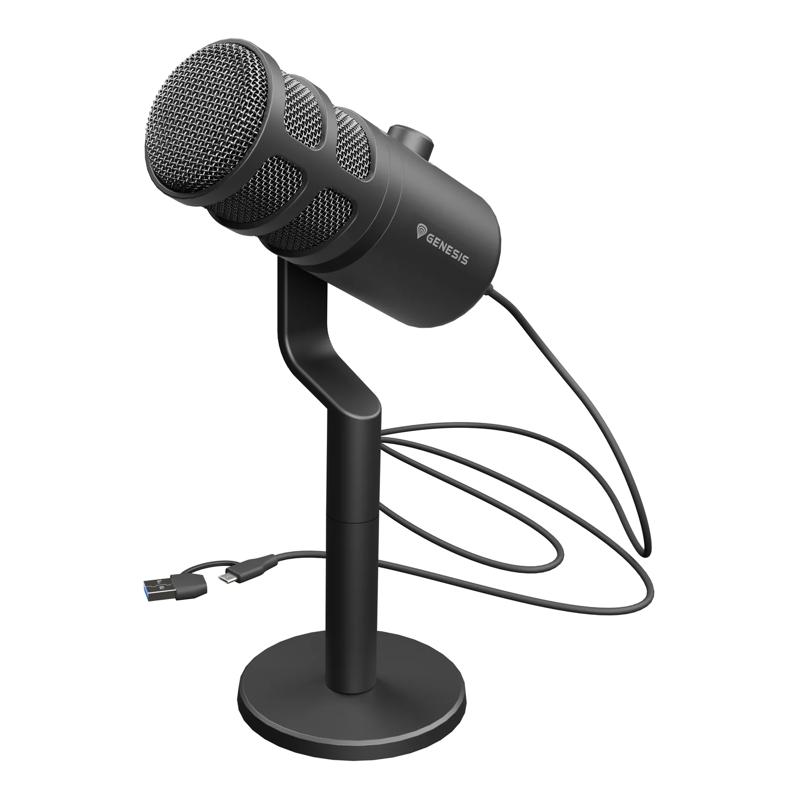 Radium 350D Noir Microphone de PC