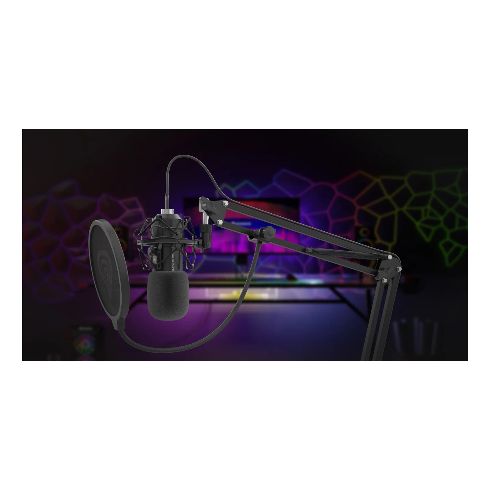 GENESIS Radium 400 G2 Noir Microphone de studio
