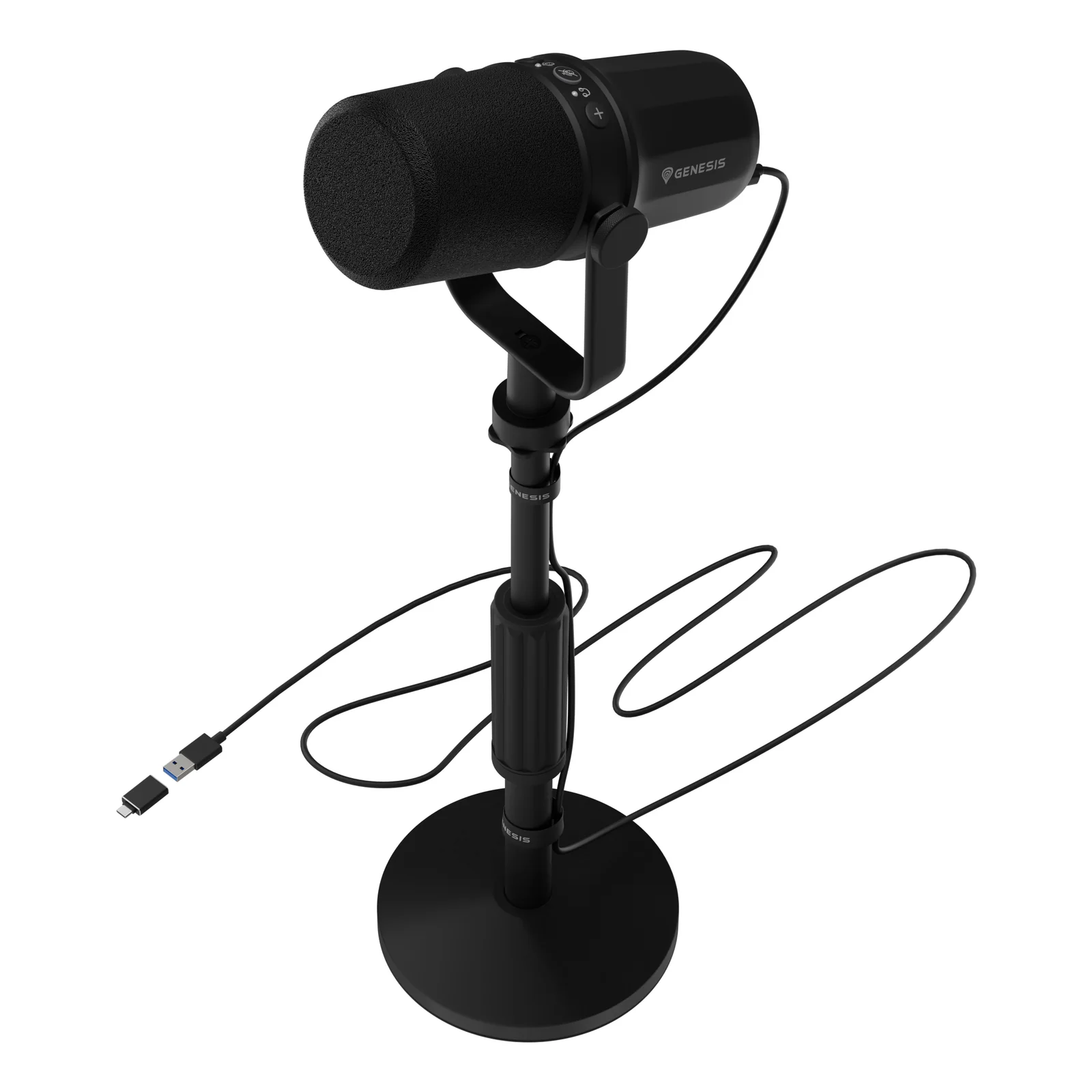 RADIUM 750D Noir Microphone de PC