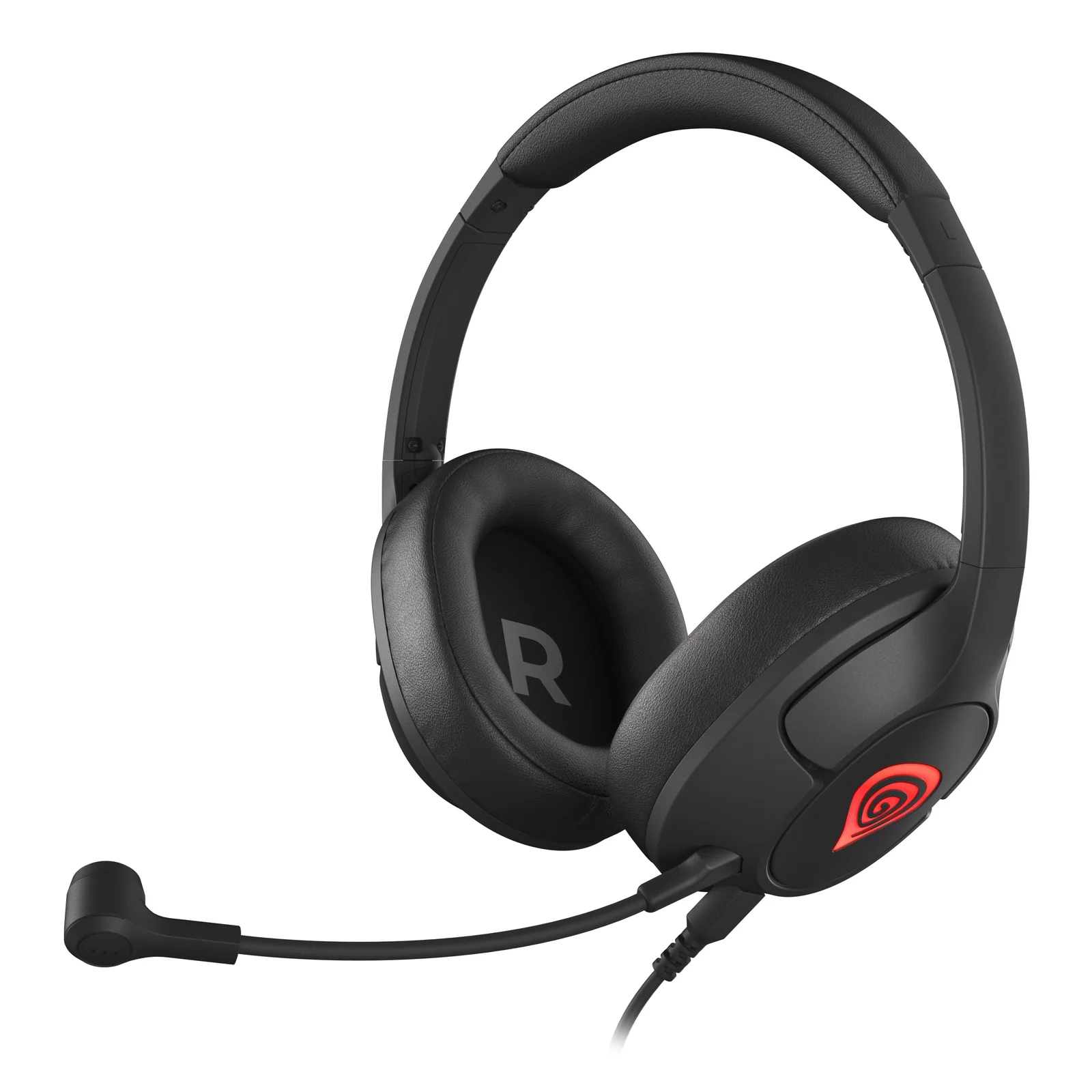 Radon 800 Casques Avec fil Arceau Gaming USB Type-A Noir