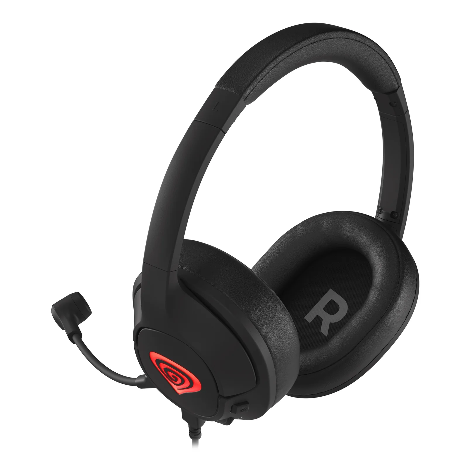 GENESIS Radon 800 Casques Avec fil Arceau Gaming USB Type-A Noir