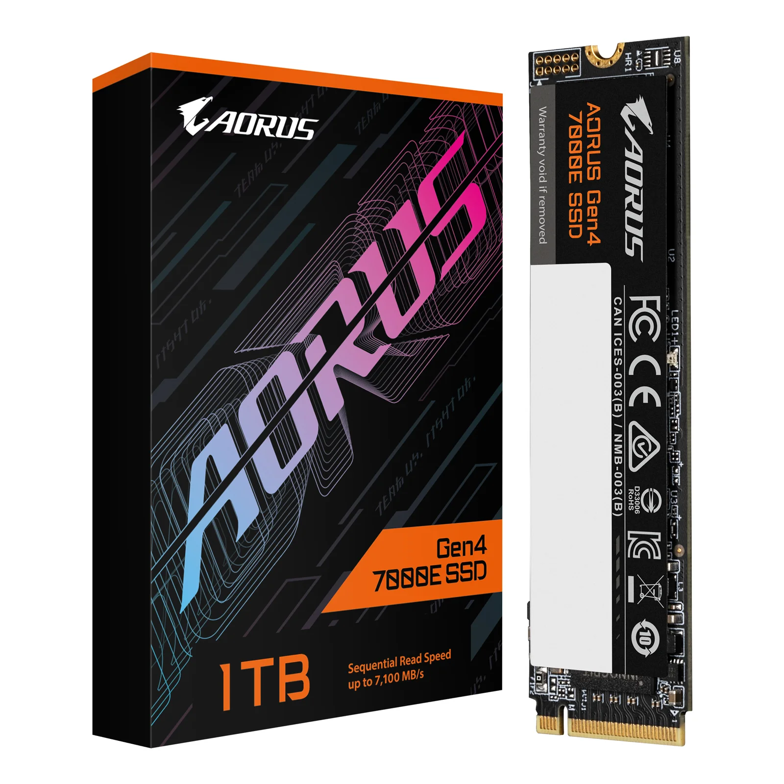 GIGABYTE AORUS Gen4 7000E 1 To M.2 PCI Express 4.0 NVMe 3D TLC NAND