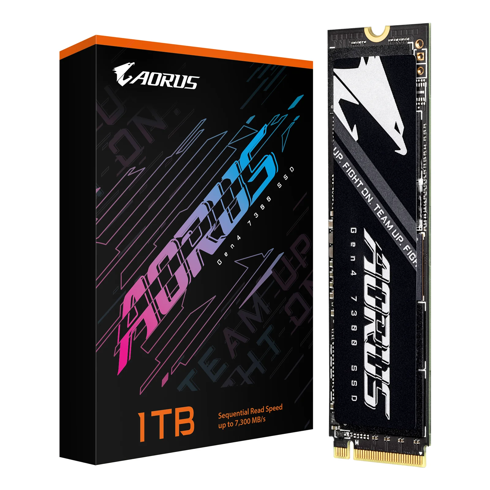 GIGABYTE AORUS Gen4 7300 1 To M.2 PCI Express 4.0 NVMe 3D TLC NAND