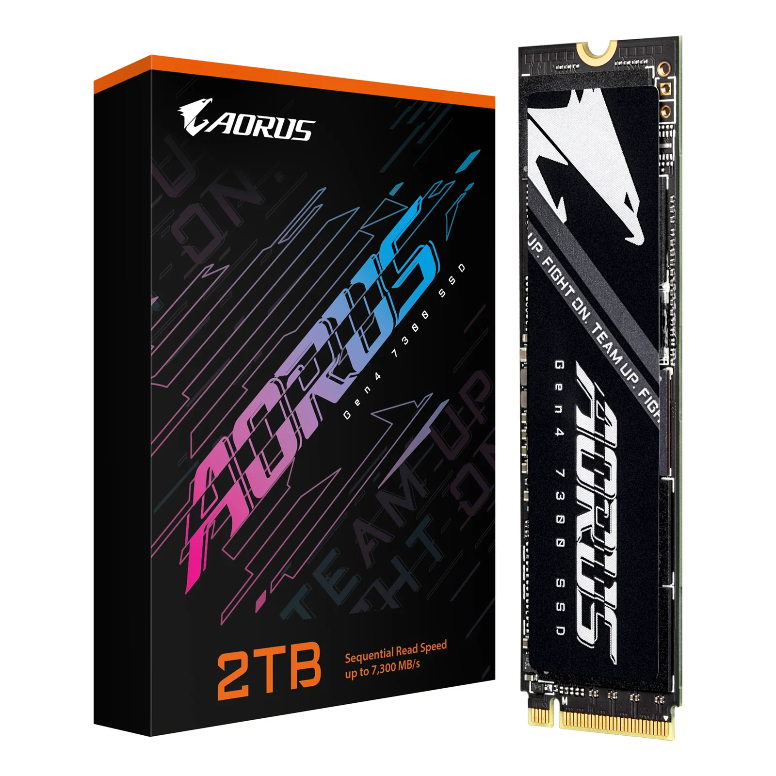 GIGABYTE AORUS Gen4 7300 2 To M.2 PCI Express 4.0 NVMe 3D TLC NAND