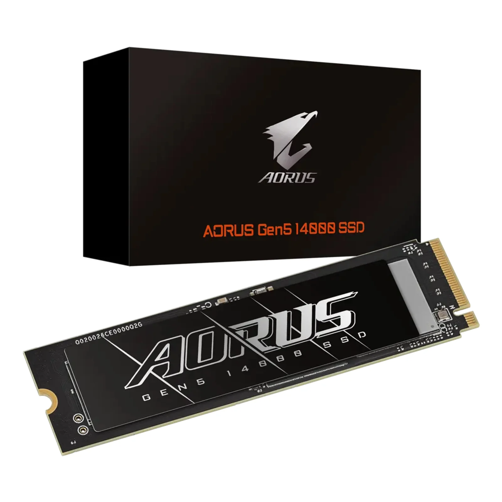 GIGABYTE AORUS Gen5 14000 1 To M.2 PCI Express 5.0 NVMe 3D TLC NAND