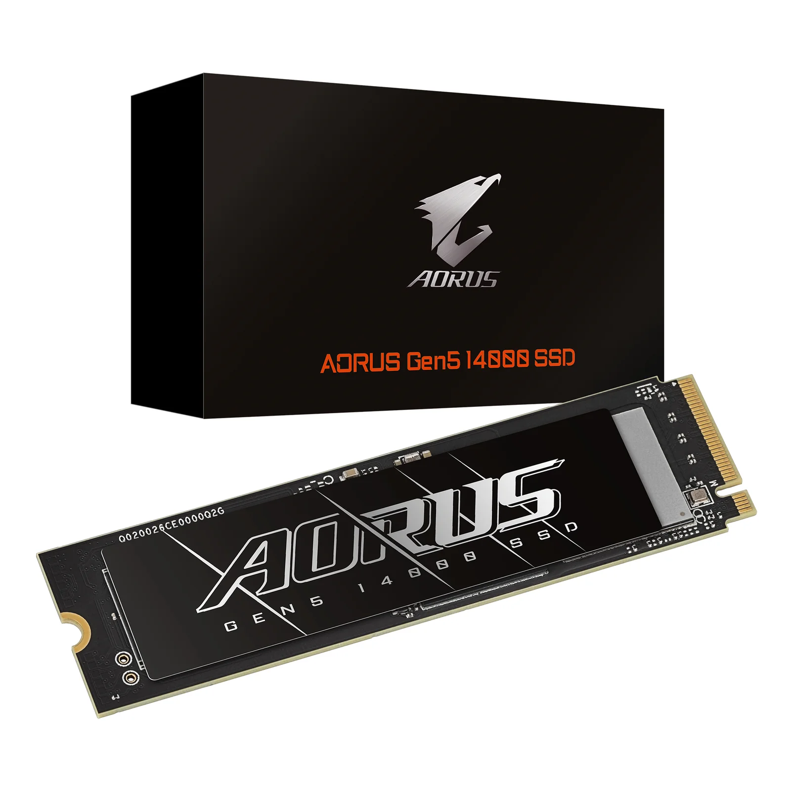 GIGABYTE AORUS Gen5 14000 4 To M.2 PCI Express 5.0 NVMe 3D TLC NAND