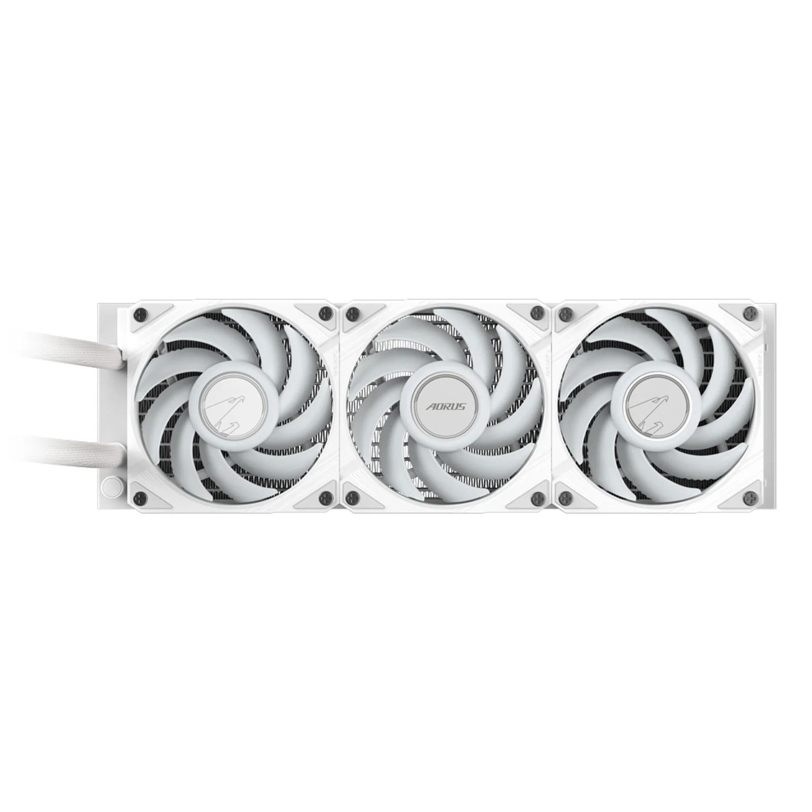 GIGABYTE AORUS WATERFORCE II 360 ICE Refroidisseur liquide pour processeur AIO - 3x ventilateurs ARGB de 120 mm, mécanisme d'emboîtement coulissant, DAISY-CHAIN, compatible avec Intel LGA 1851 et AMD AM5