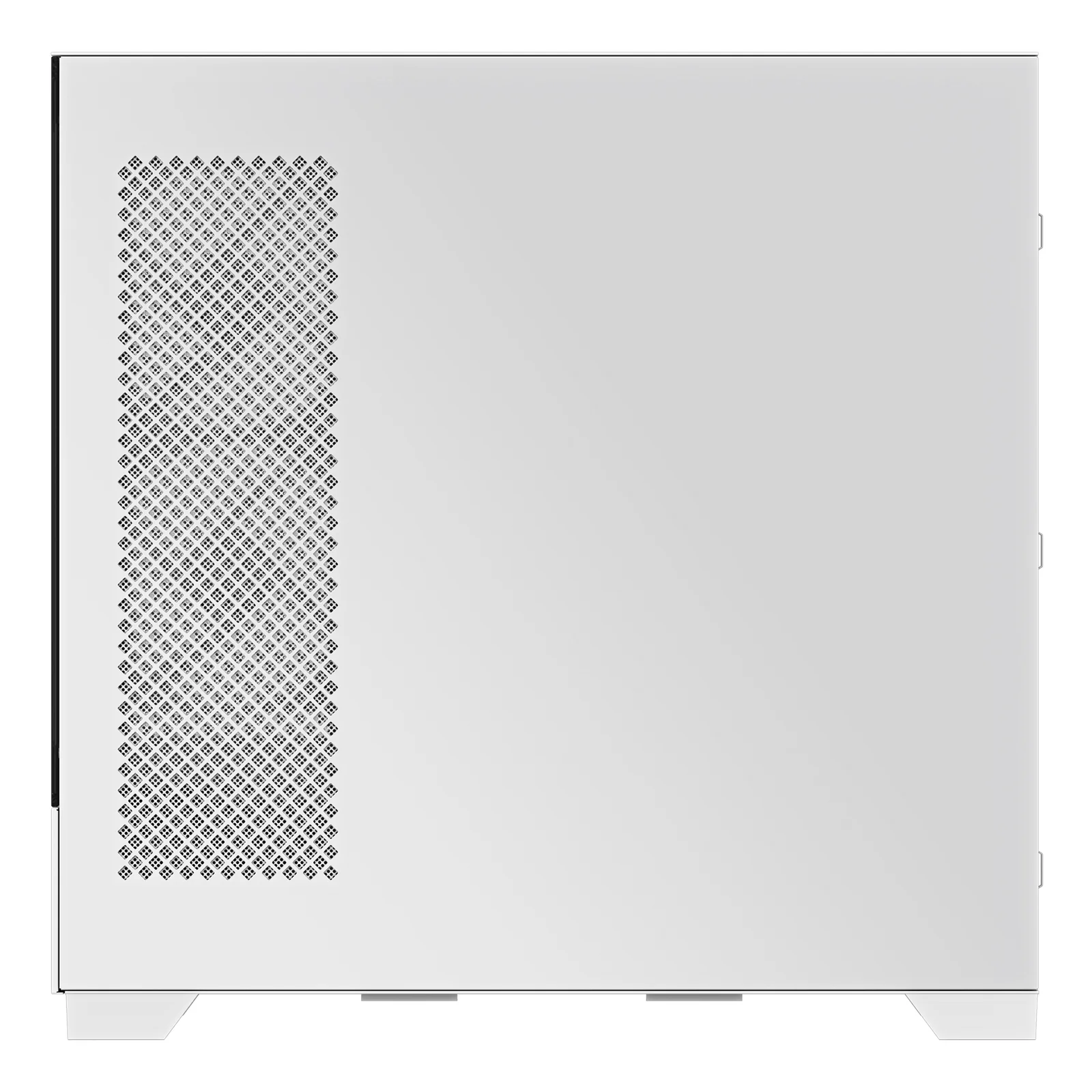 GIGABYTE C201 PANORAMIC ICE Boîtier PC – Moyen Tour, m-ATX, compatible radiateur 360 mm, 3 ventilateurs préinstallés, USB 3.0, compatible RGB Fusion