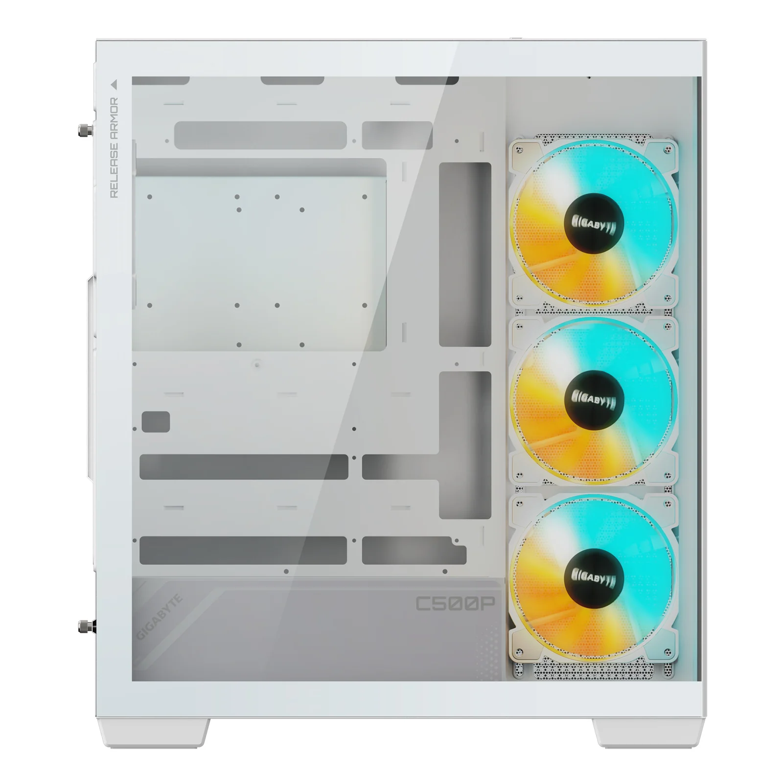 GIGABYTE C500 PANORAMIC STEALTH Midi Tower Blanc