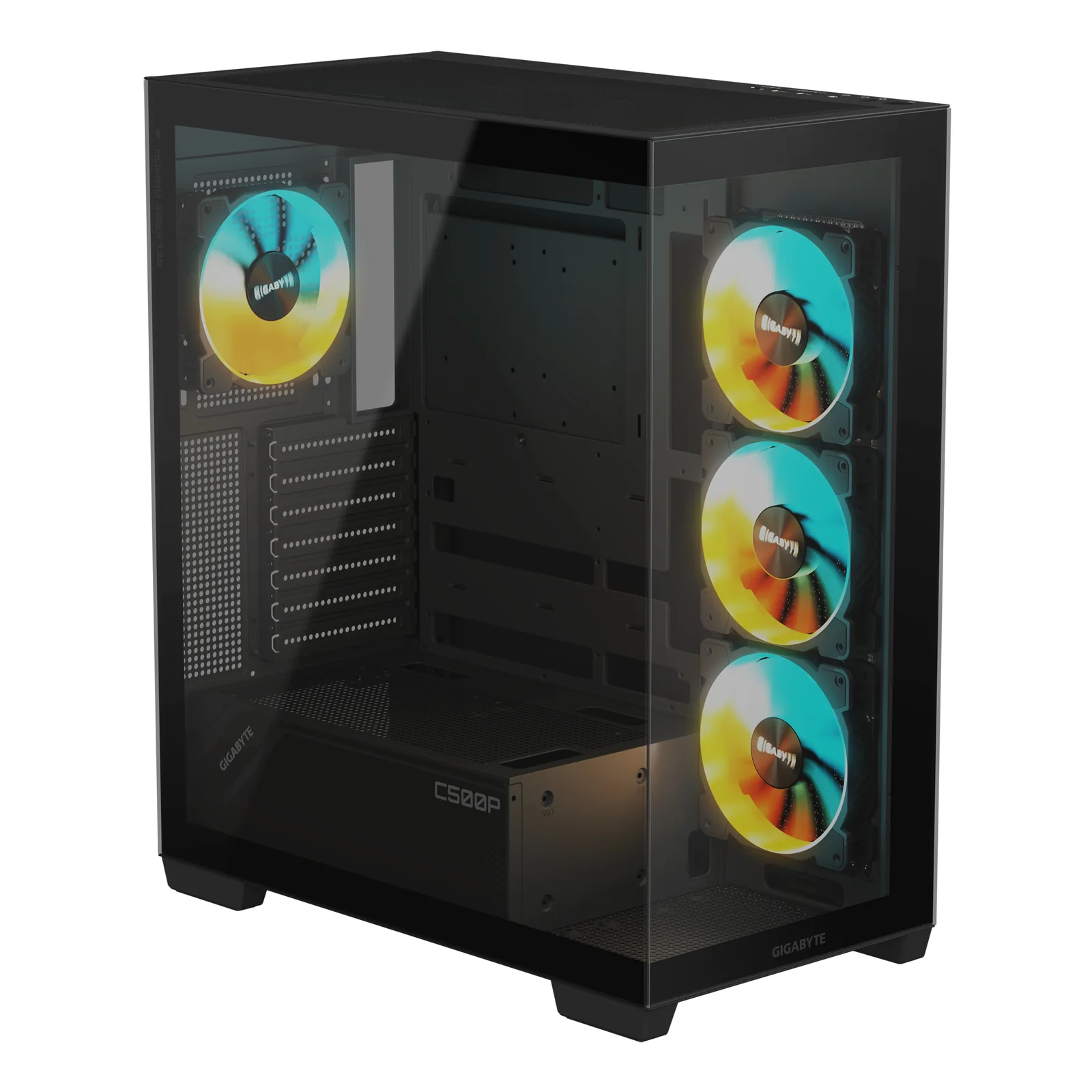 GIGABYTE C500 PANORAMIC STEALTH Midi Tower Noir