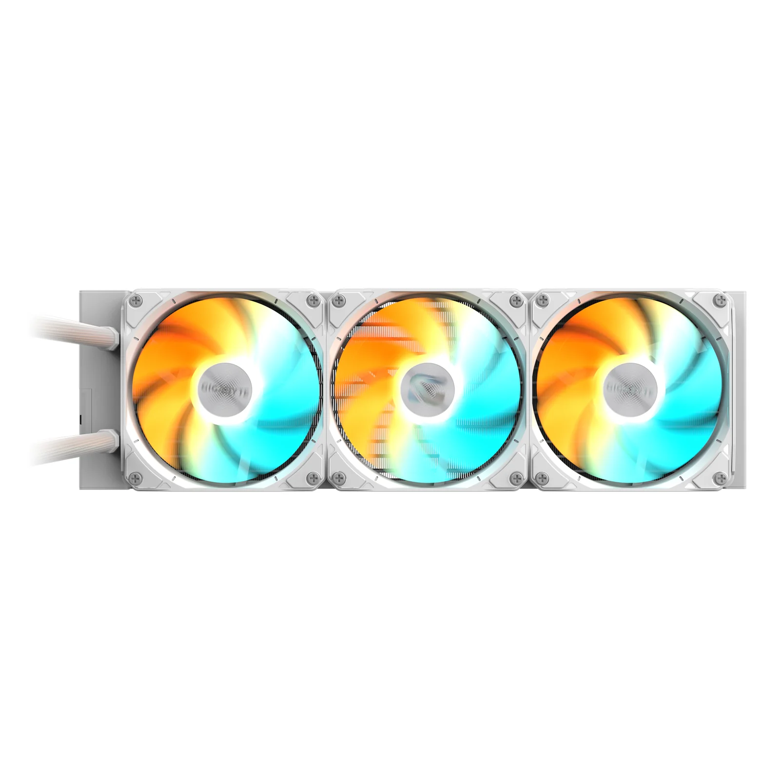 GIGABYTE GAMING 360 ICE Refroidisseur Liquide pour CPU - 3x120 mm Ventilateurs ARGB, Mécanisme d'emboîtement coulissant, DAISY-CHAIN, Compatible Intel LGA 1851 et AMD AM5
