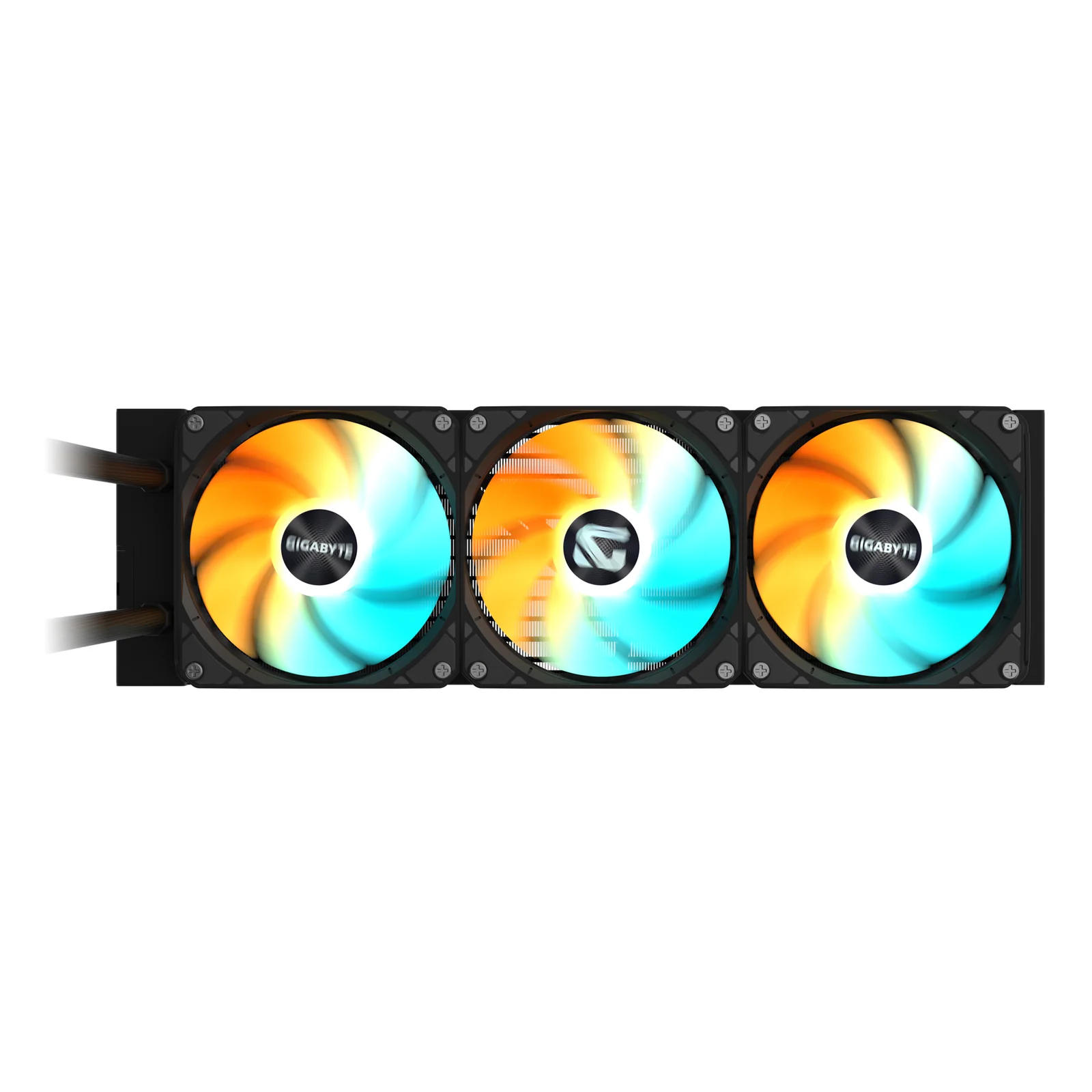 GIGABYTE GAMING 360 Refroidisseur Liquide pour CPU - 3x120 mm Ventilateurs ARGB, Mécanisme d'emboîtement coulissant, DAISY-CHAIN, Compatible Intel LGA 1851 et AMD AM5