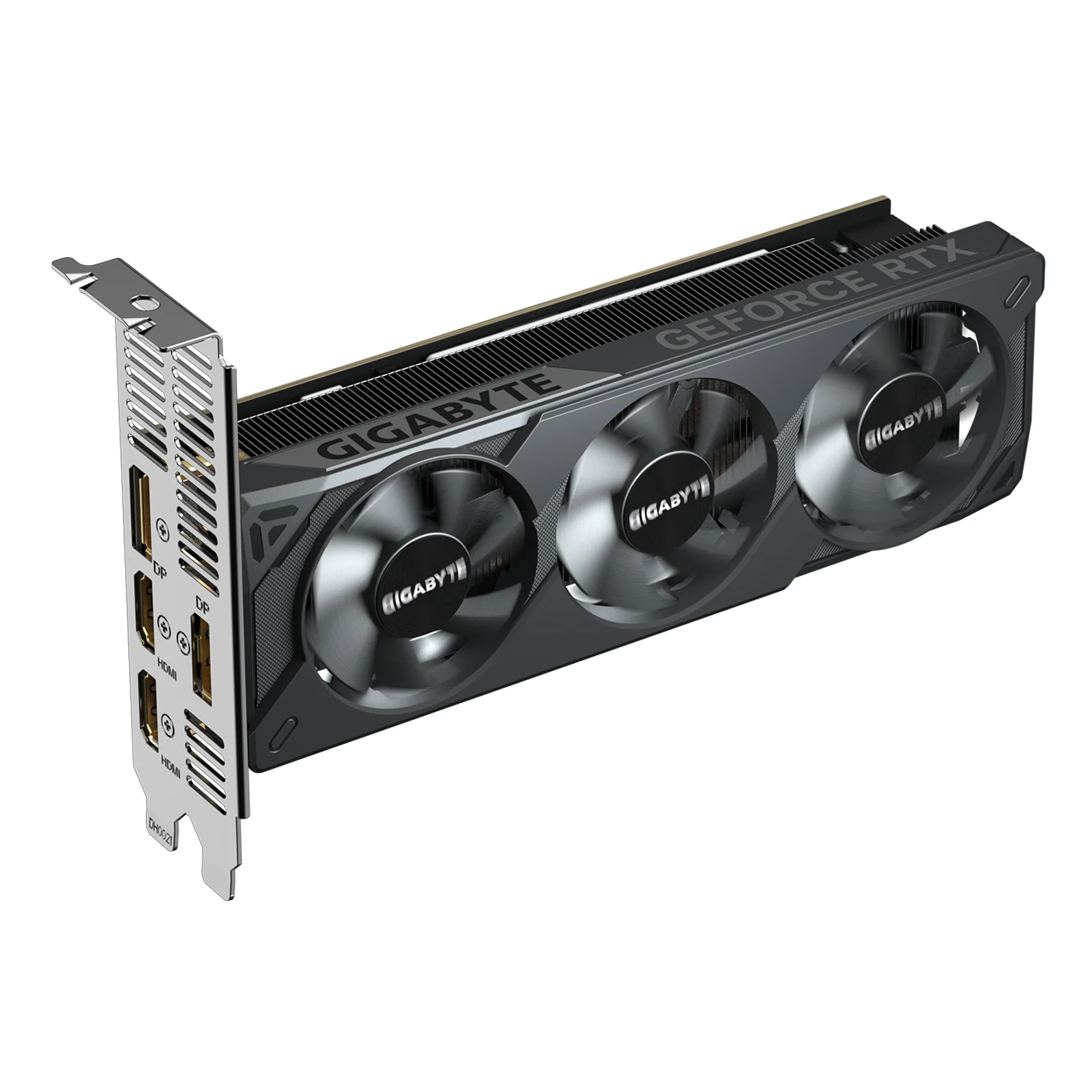GIGABYTE GeForce RTX 5050 OC Low Profile 8G Carte Graphique - 8GB GDDR6, 128bit, PCI-E 5.0, 2587MHz Fréquence du cœur, 2 x DP, 2 x HDMI, NVIDIA DLSS 4, GV-N5050OC-8GL