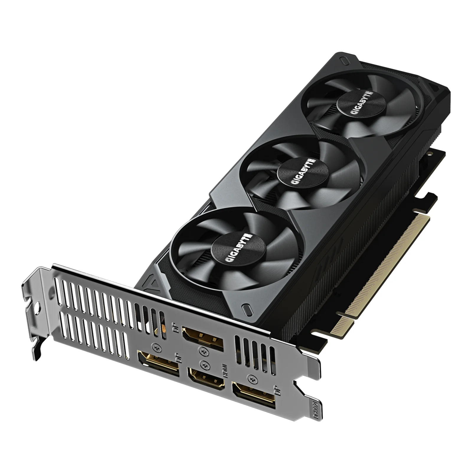 GIGABYTE GeForce RTX 5060 OC Low Profile 8G Carte Graphique - 8GB GDDR7, 128bit, PCI-E 5.0, 2512 MHz Fréquence du cœur, 3 x DisplayPort, 1 x HDMI, GV-N5060OC-8GL