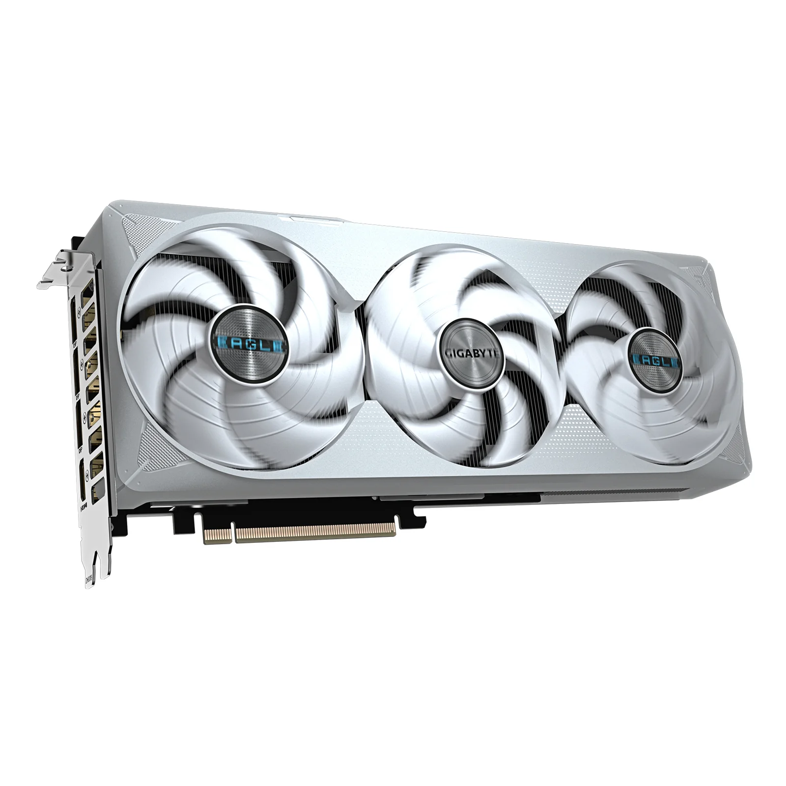 GIGABYTE GeForce RTX 5070 Ti EAGLE OC ICE SFF 16G Carte Graphique - 16 Go GDDR7, 256 bits, PCI-E 5.0, 2542 MHz Core Clock, 3 x DP 2.1a, 1 x HDMI 2.1b, NVIDIA DLSS 4, GV-N507TEAGLEOC ICE-16GD