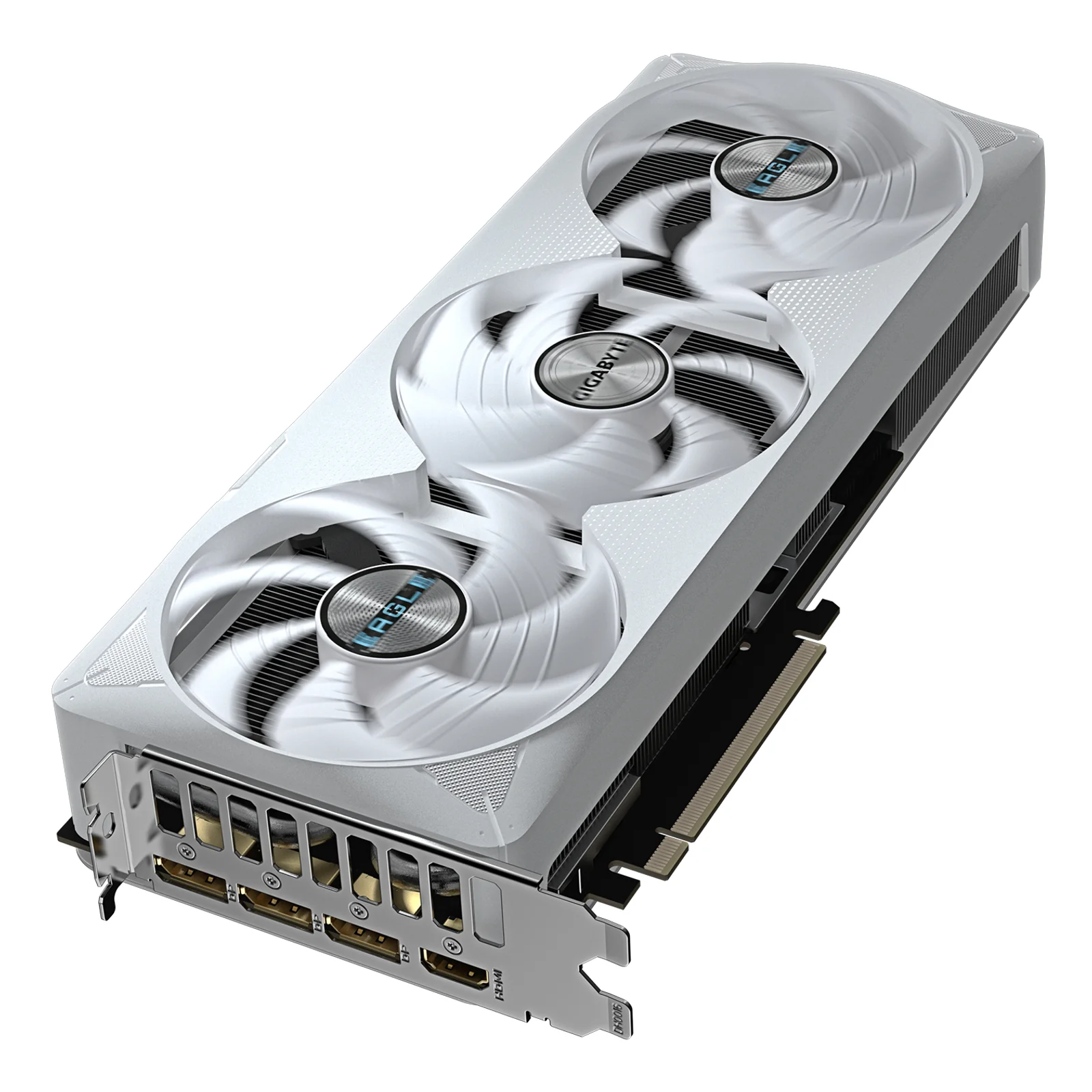 GIGABYTE GeForce RTX 5070 Ti EAGLE OC ICE SFF 16G Carte Graphique - 16 Go GDDR7, 256 bits, PCI-E 5.0, 2542 MHz Core Clock, 3 x DP 2.1a, 1 x HDMI 2.1b, NVIDIA DLSS 4, GV-N507TEAGLEOC ICE-16GD