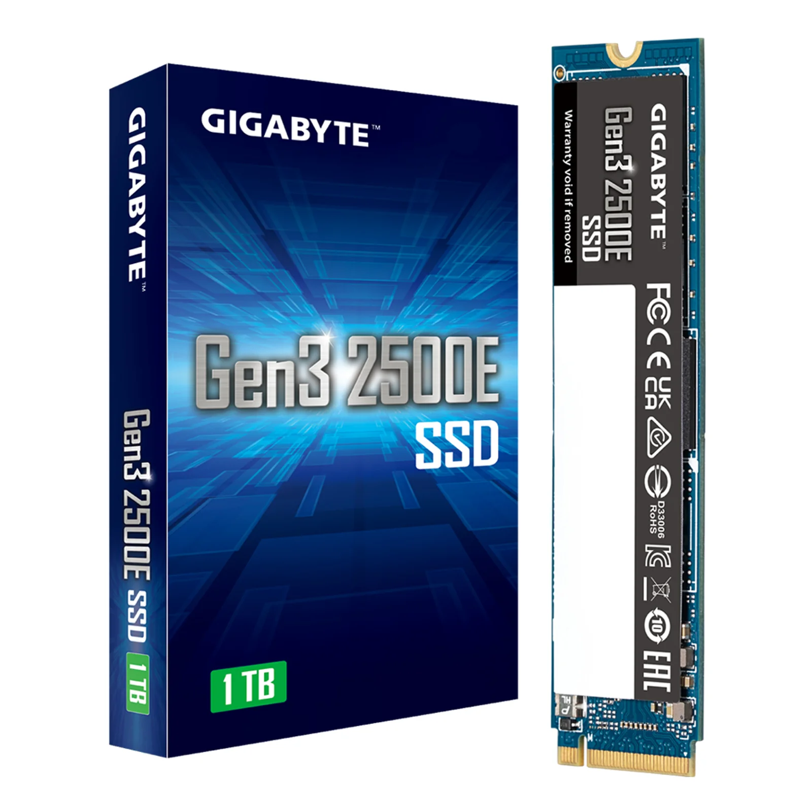 Gen3 2500E SSD 1TB 1 To M.2 PCI Express 3.0 NVMe 3D NAND
