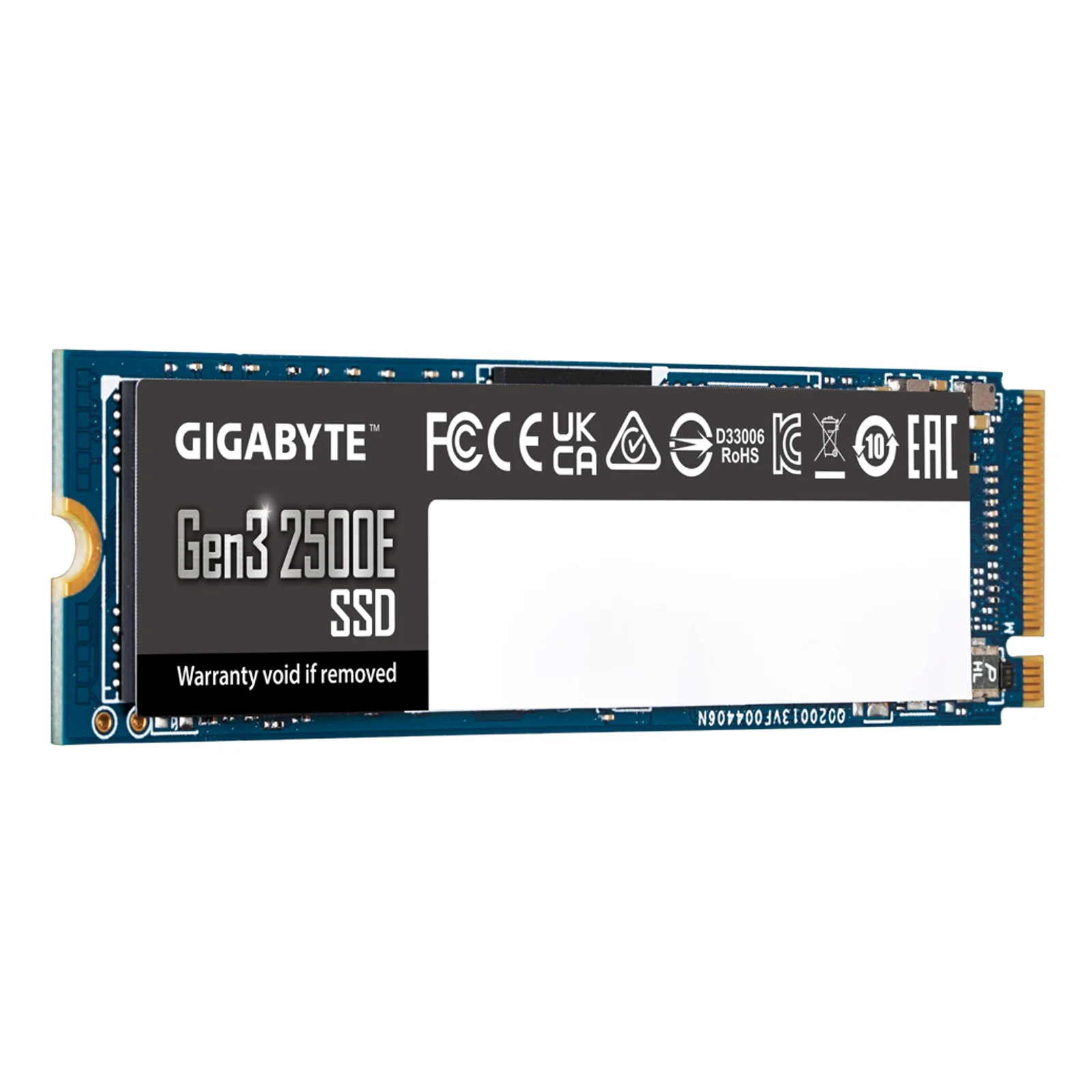GIGABYTE Gen3 2500E SSD 1TB 1 To M.2 PCI Express 3.0 NVMe 3D NAND